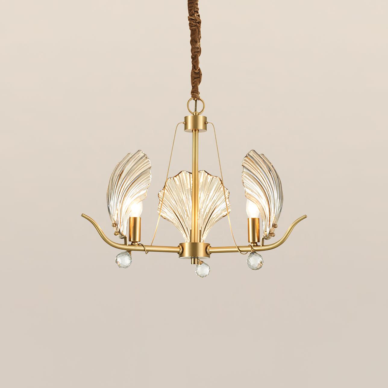 Shell Crystal Chandelier - Letslighting