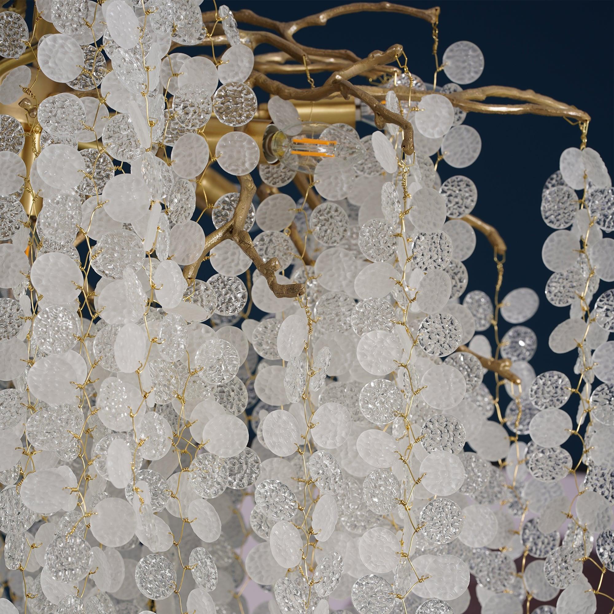 Shiro Noda Crystal Chandelier - Letslighting