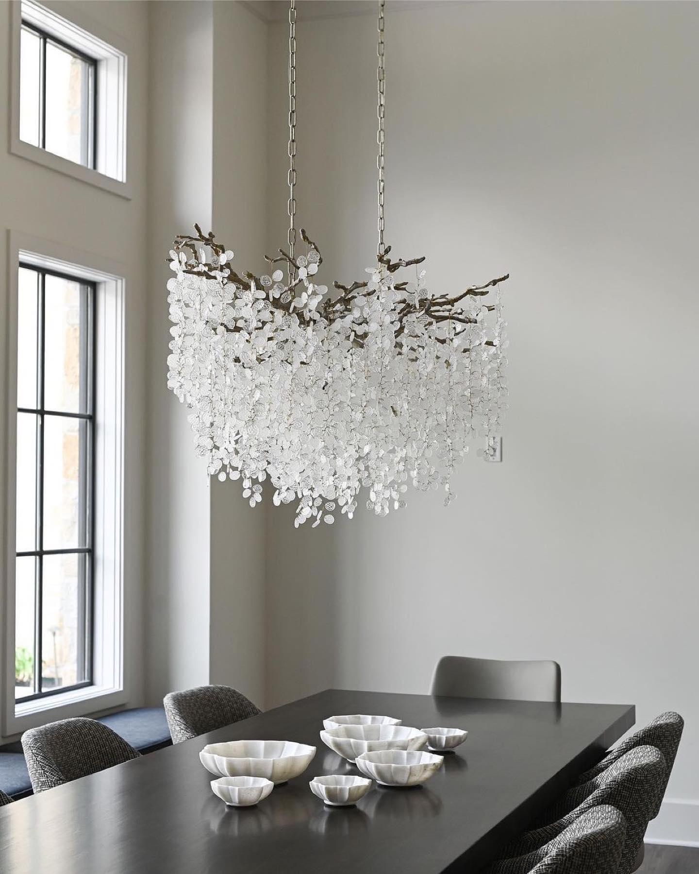 Shiro Noda Crystal Chandelier - Letslighting