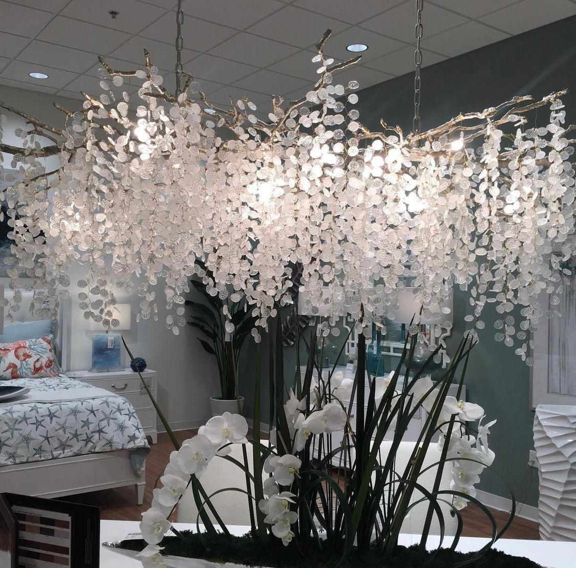 Shiro Noda Crystal Chandelier - Letslighting