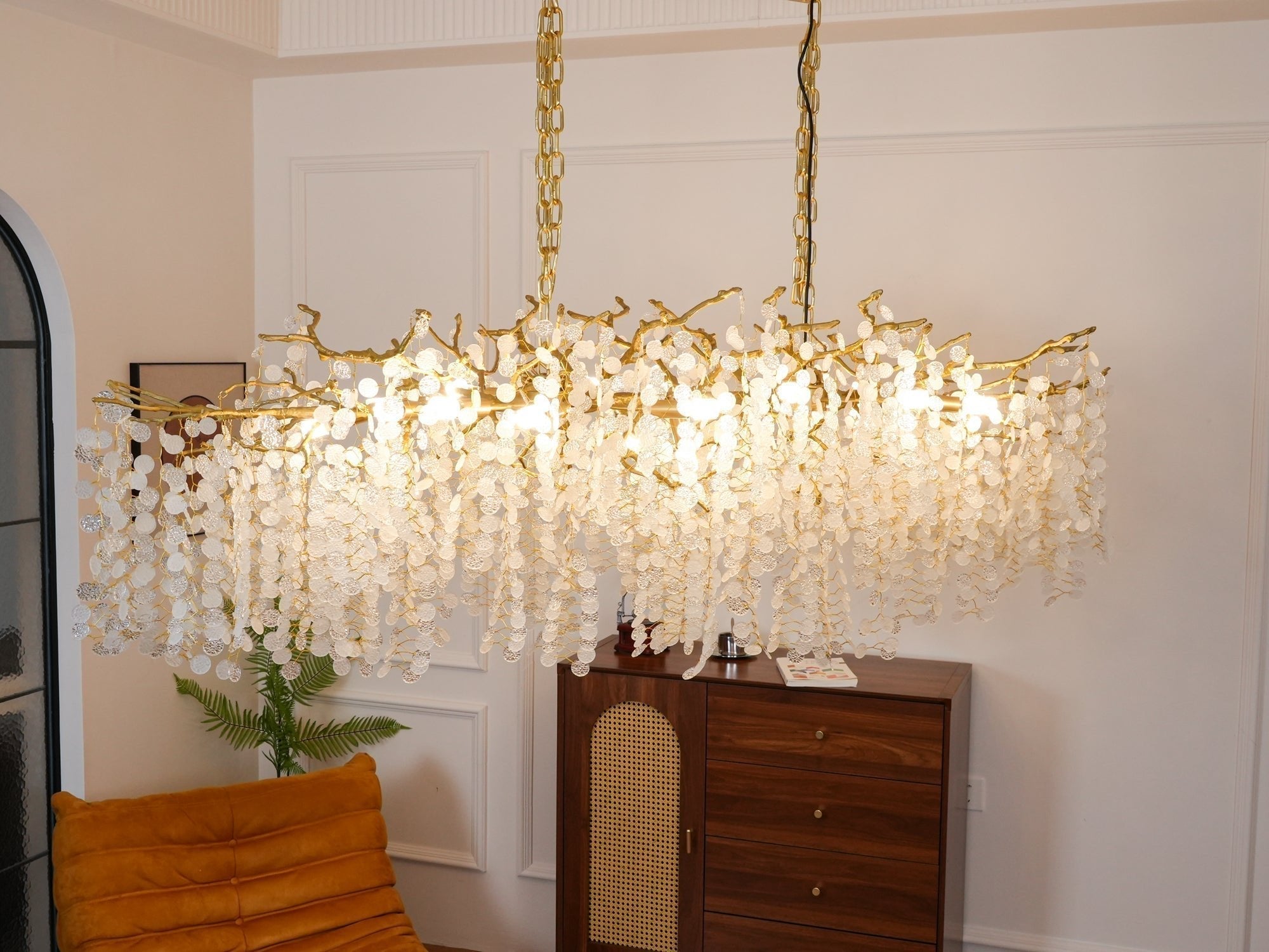 Shiro Noda Crystal Chandelier - Letslighting