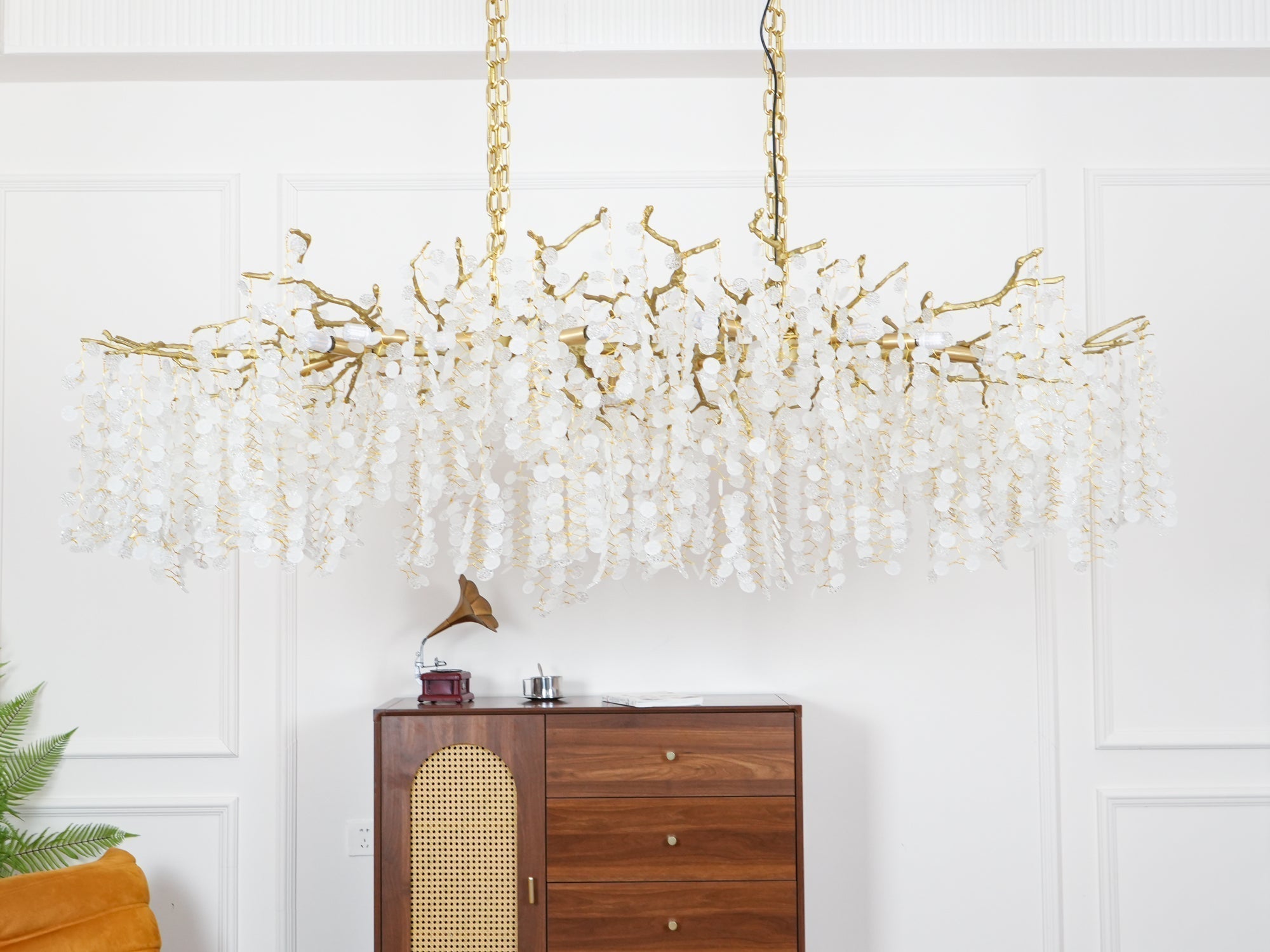 Shiro Noda Crystal Chandelier - Letslighting