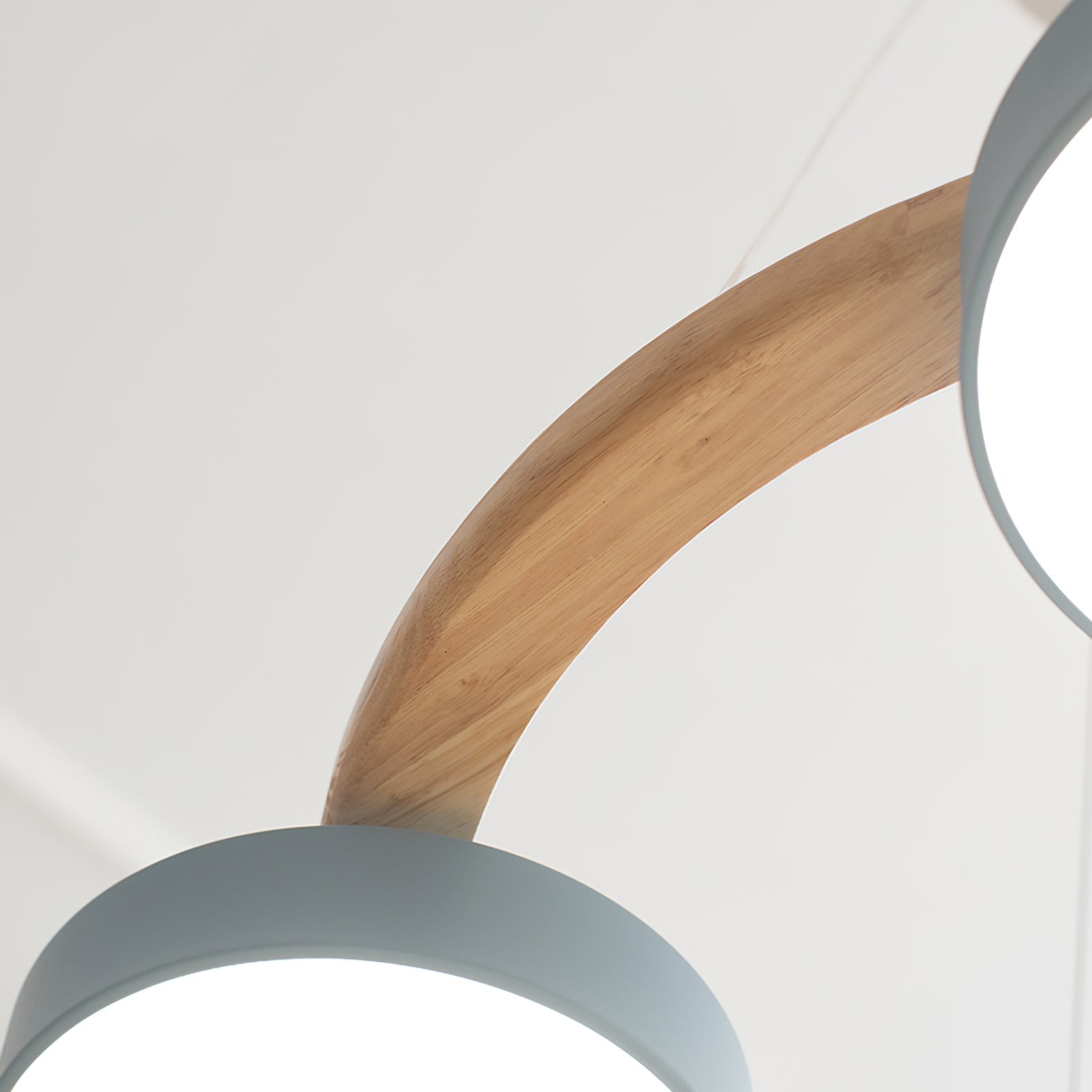 Muto Lámpara de Araña Redonda con Pájaros