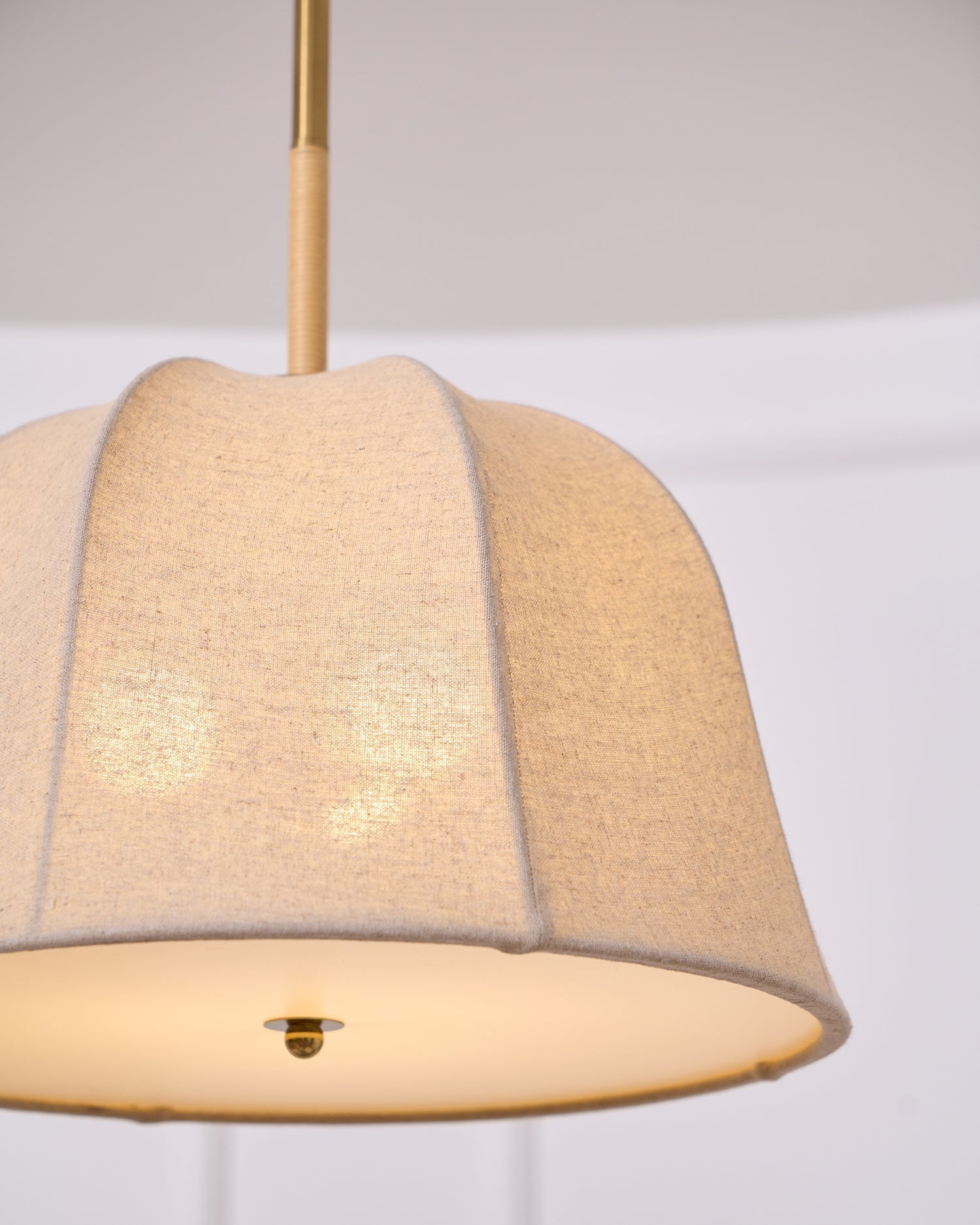 Sienna Linen Pendant Lamp - Letslighting