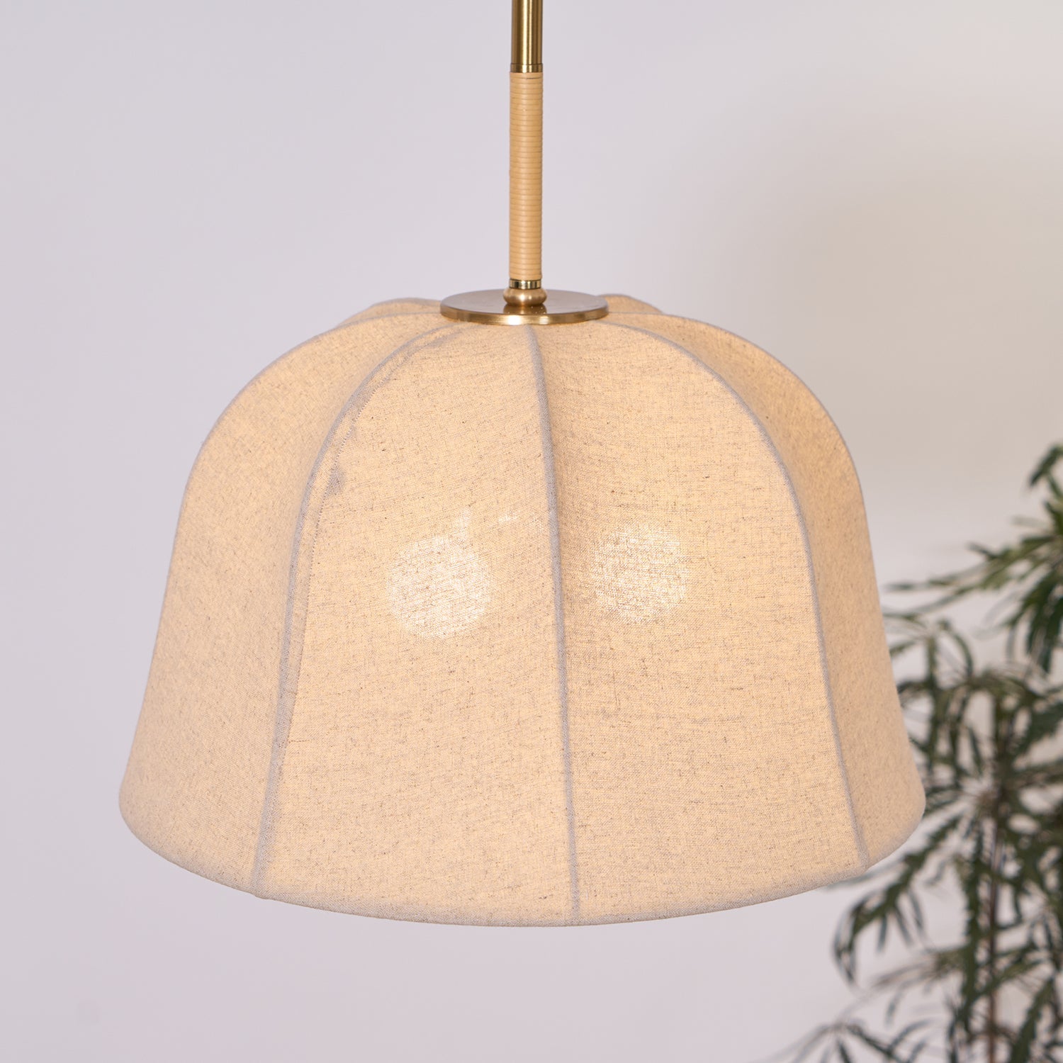 Sienna Linen Pendant Lamp - Letslighting