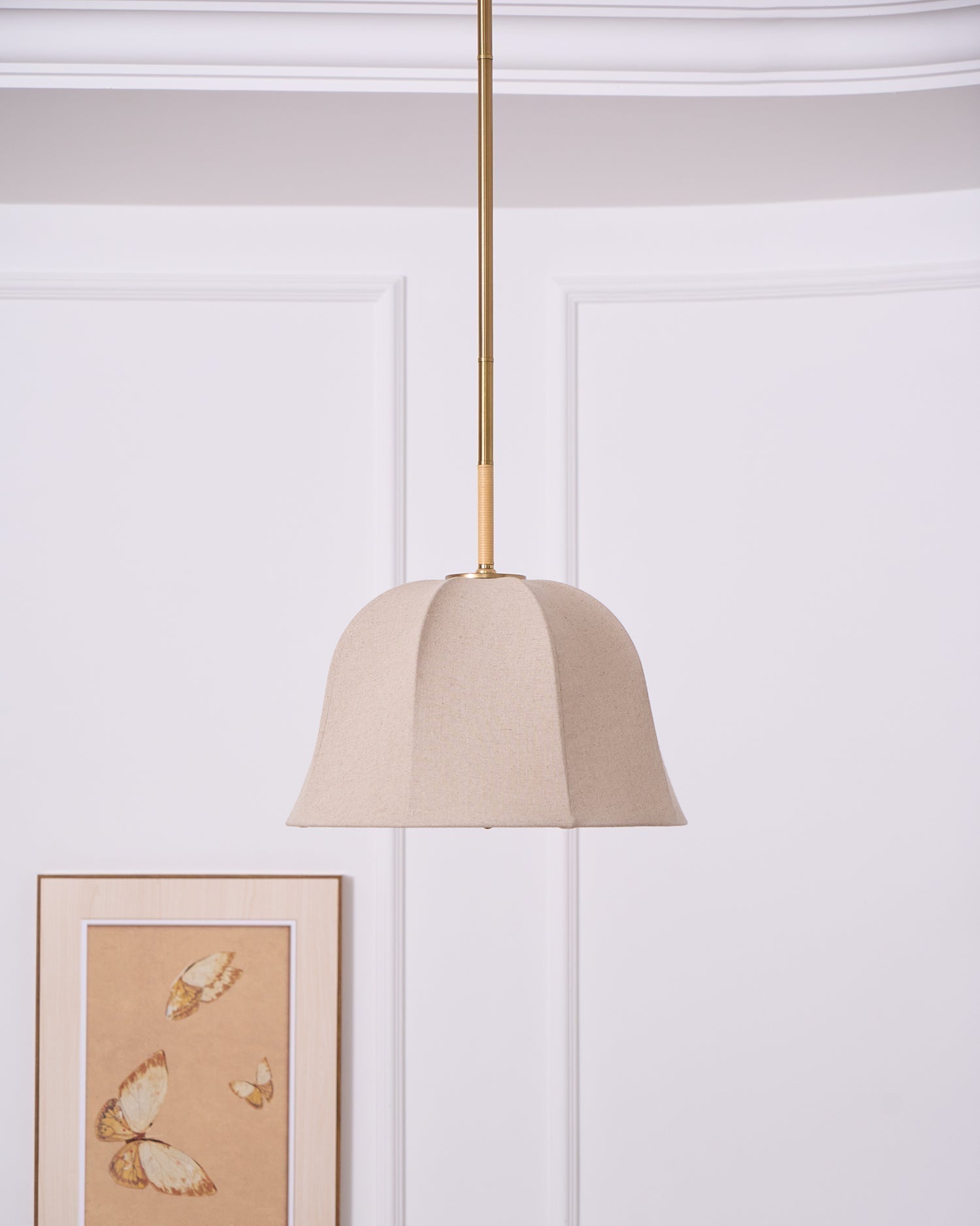 Sienna Linen Pendant Lamp - Letslighting