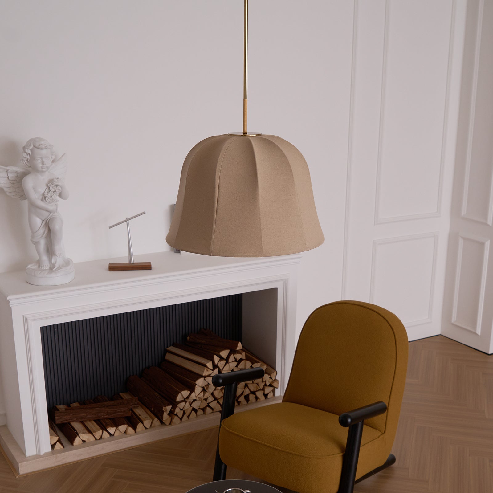 Sienna Linen Pendant Lamp - Letslighting