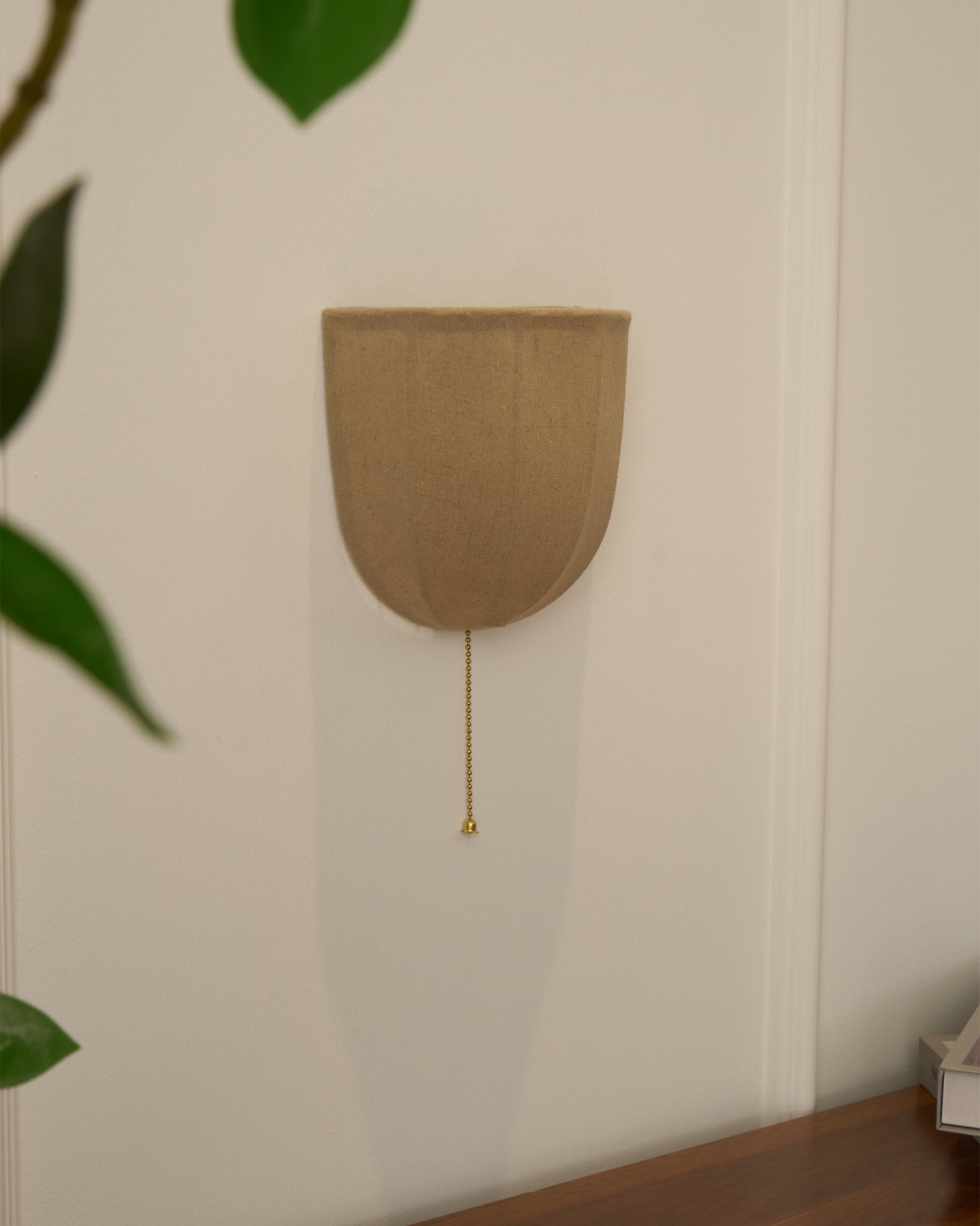 Sienna Linen Wall Sconce - Letslighting