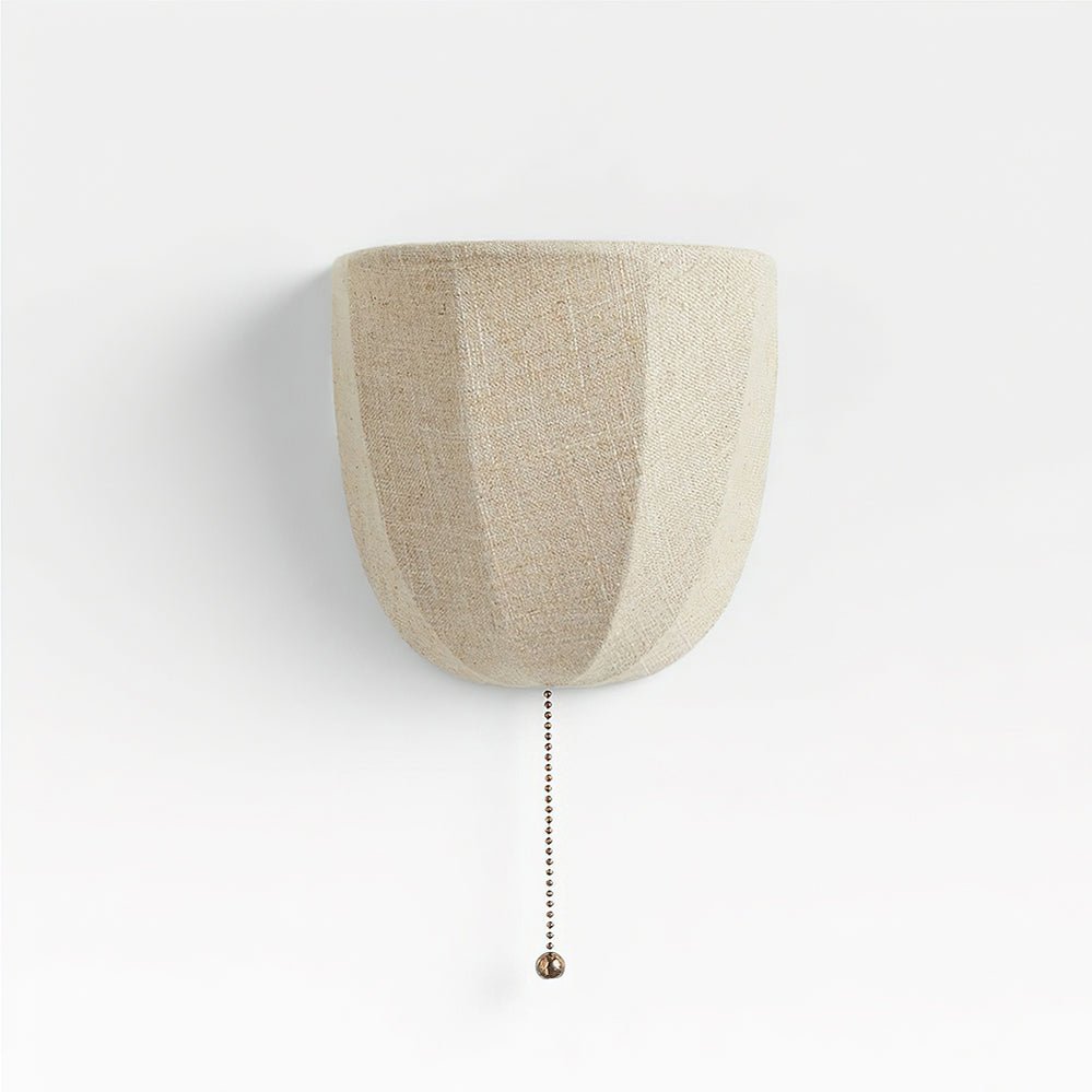 Sienna Linen Wall Sconce - Letslighting