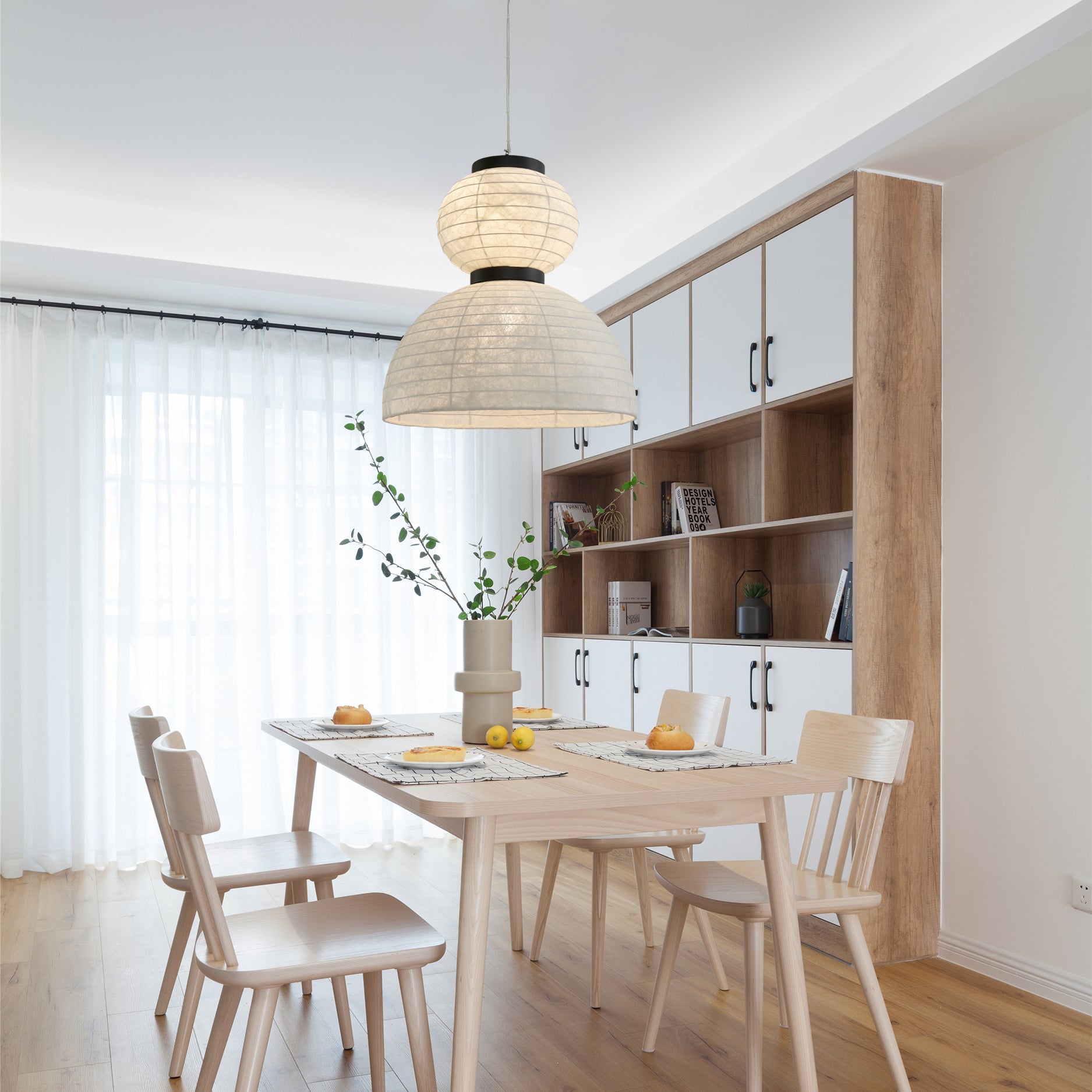 Modern Silk Pendant Light - Letslighting
