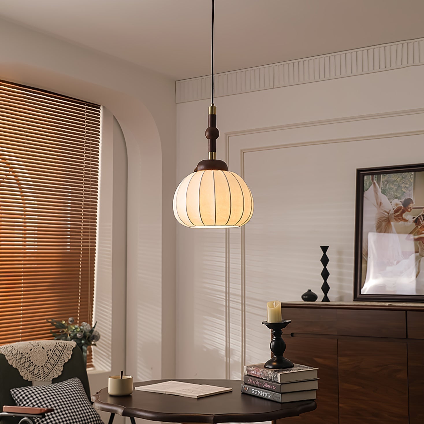 Silk Globe Pendant Lamp - Letslighting