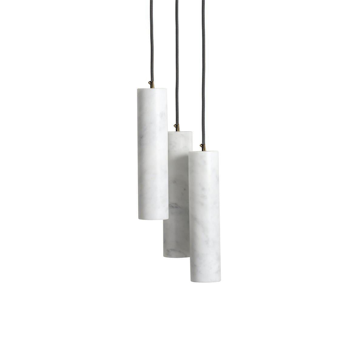Nyxara Cluster Alabaster Pendant Light Staircase - Letslighting