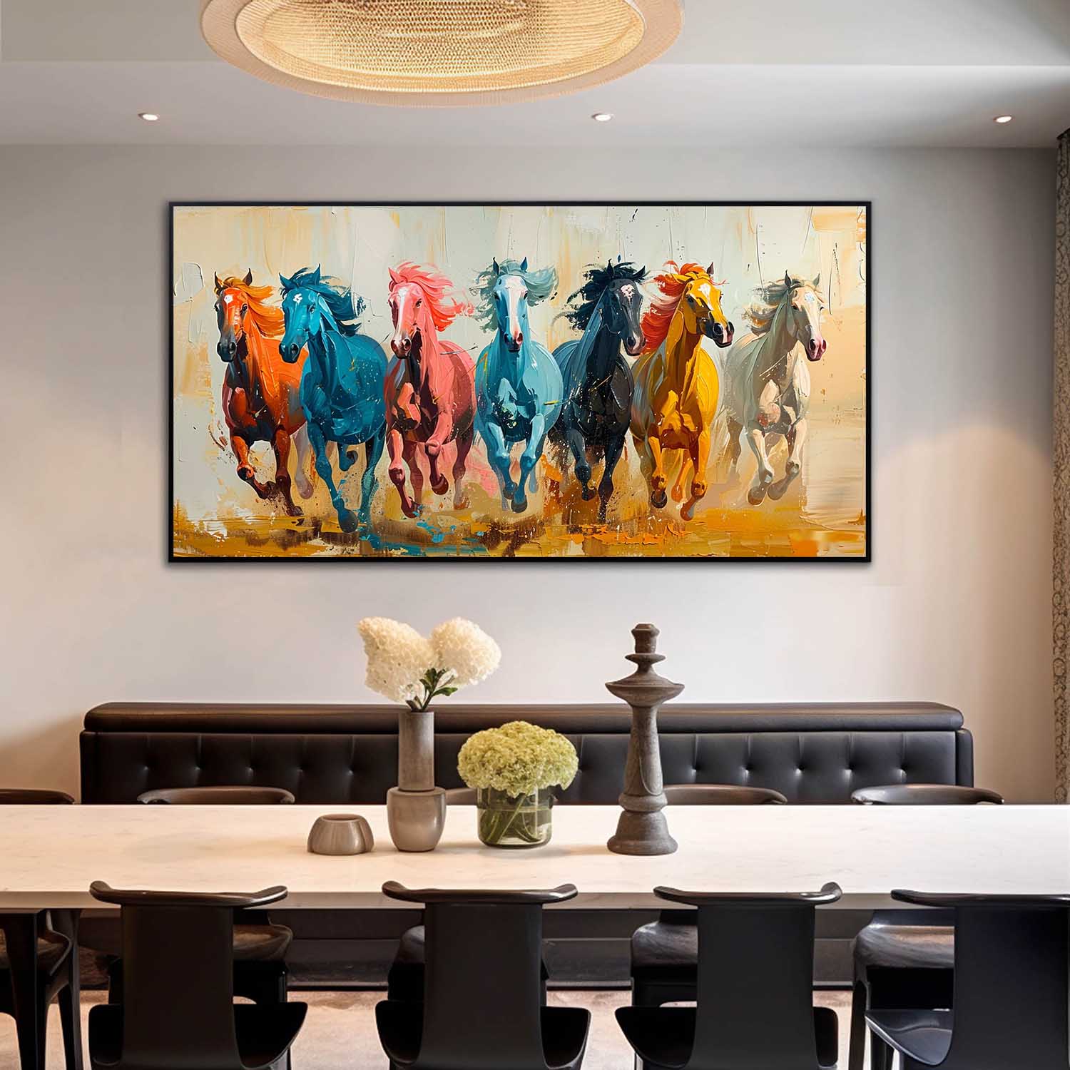 Troy Arte de Caballos Contemporáneo - Letslighting