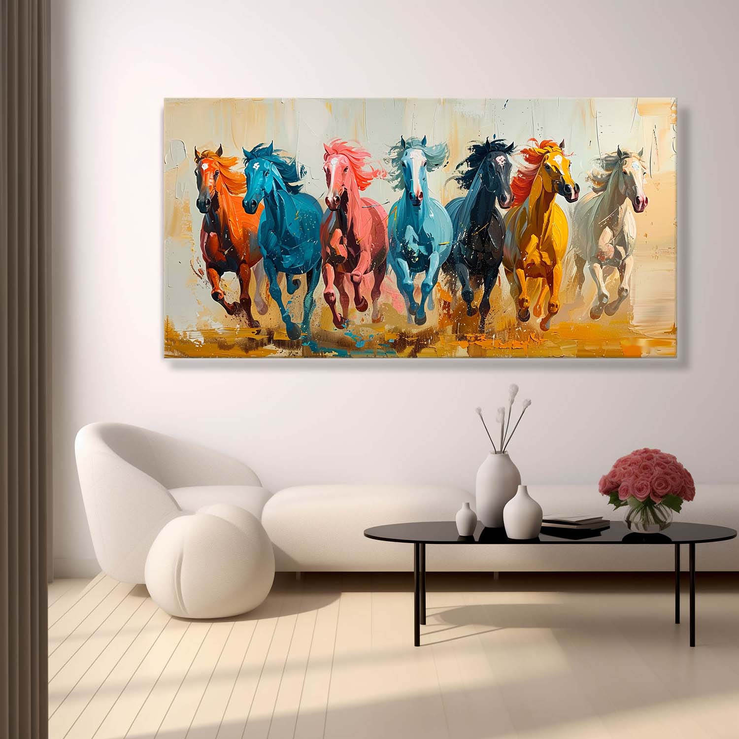 Troy Arte de Caballos Contemporáneo - Letslighting