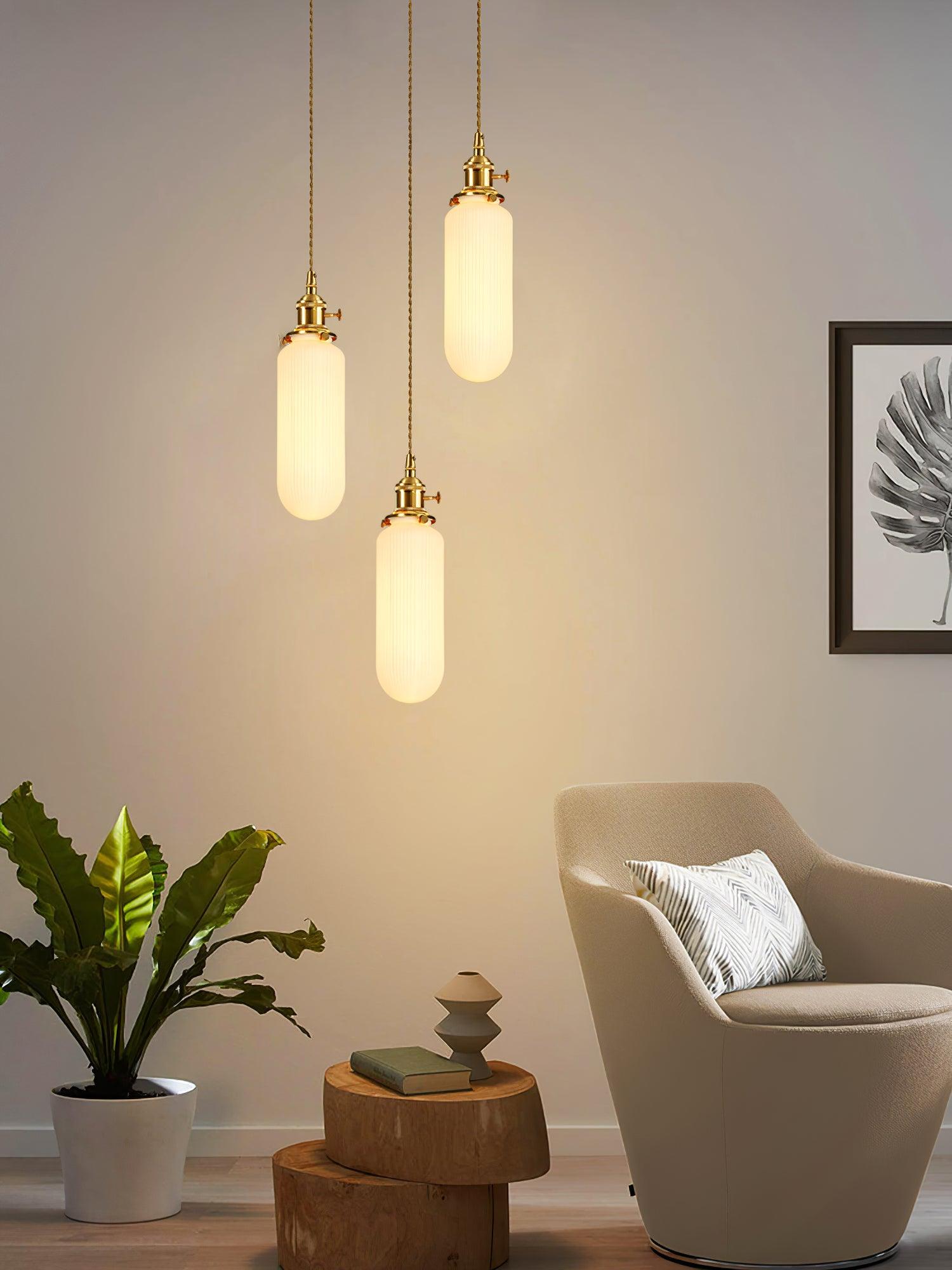 Liora Vintage Ceramic Pendant Light - Letslighting