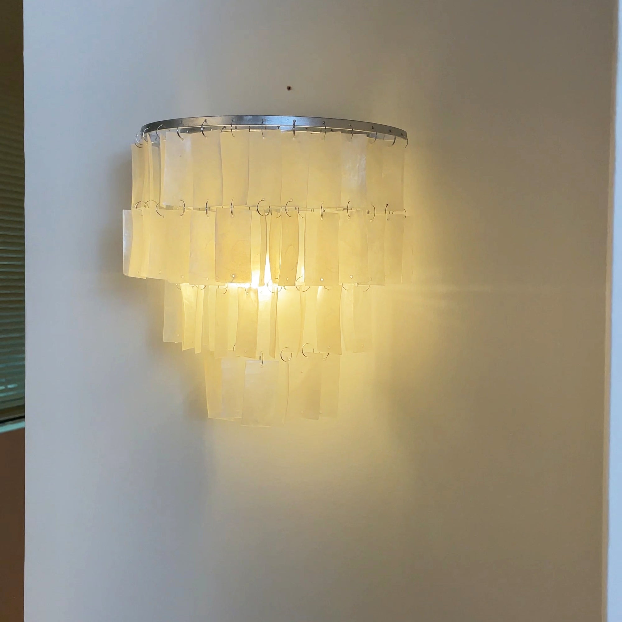 Skye Shell Tiered Wall Lamp - Letslighting