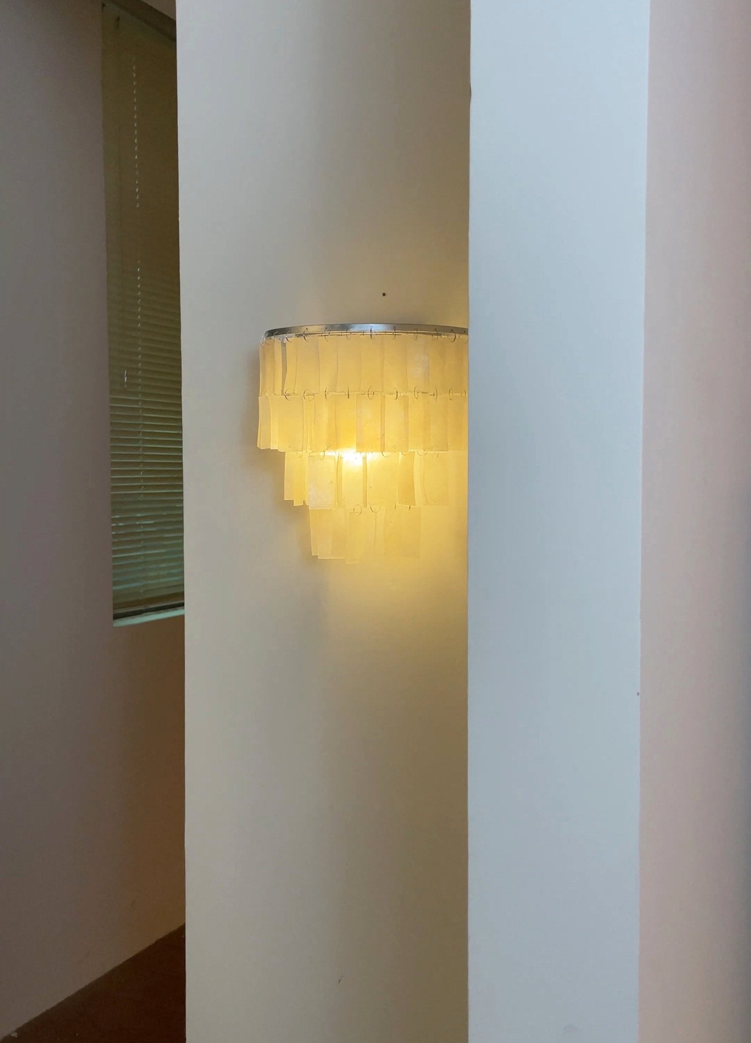 Skye Shell Tiered Wall Lamp - Letslighting