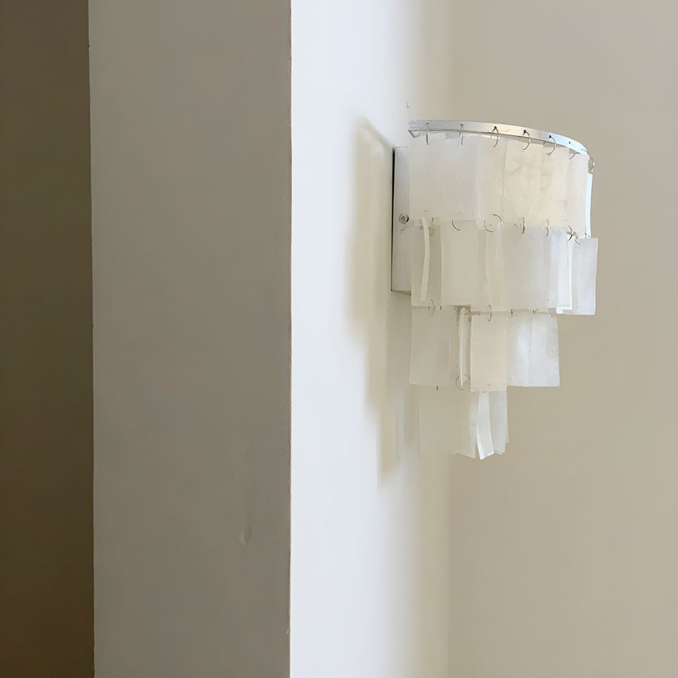 Skye Shell Tiered Wall Lamp - Letslighting
