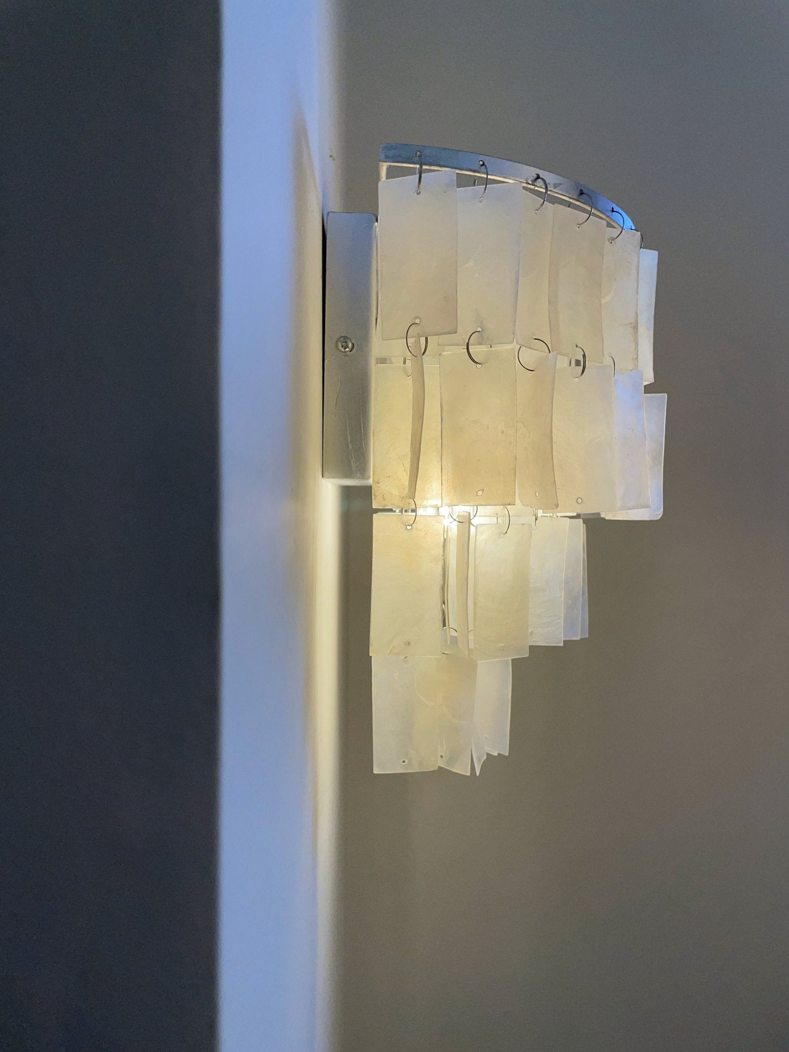 Skye Shell Tiered Wall Lamp - Letslighting