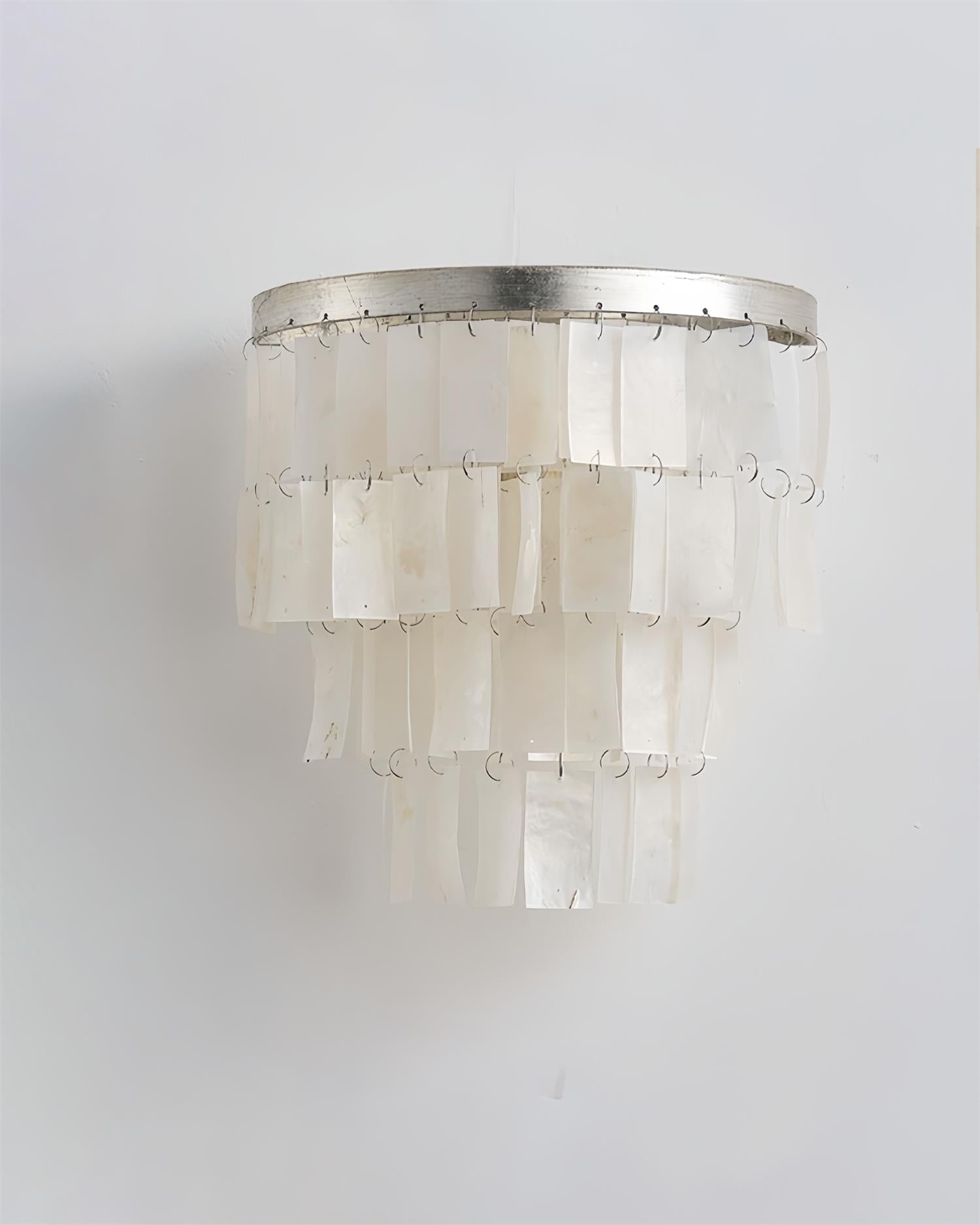 Skye Shell Tiered Wall Lamp - Letslighting