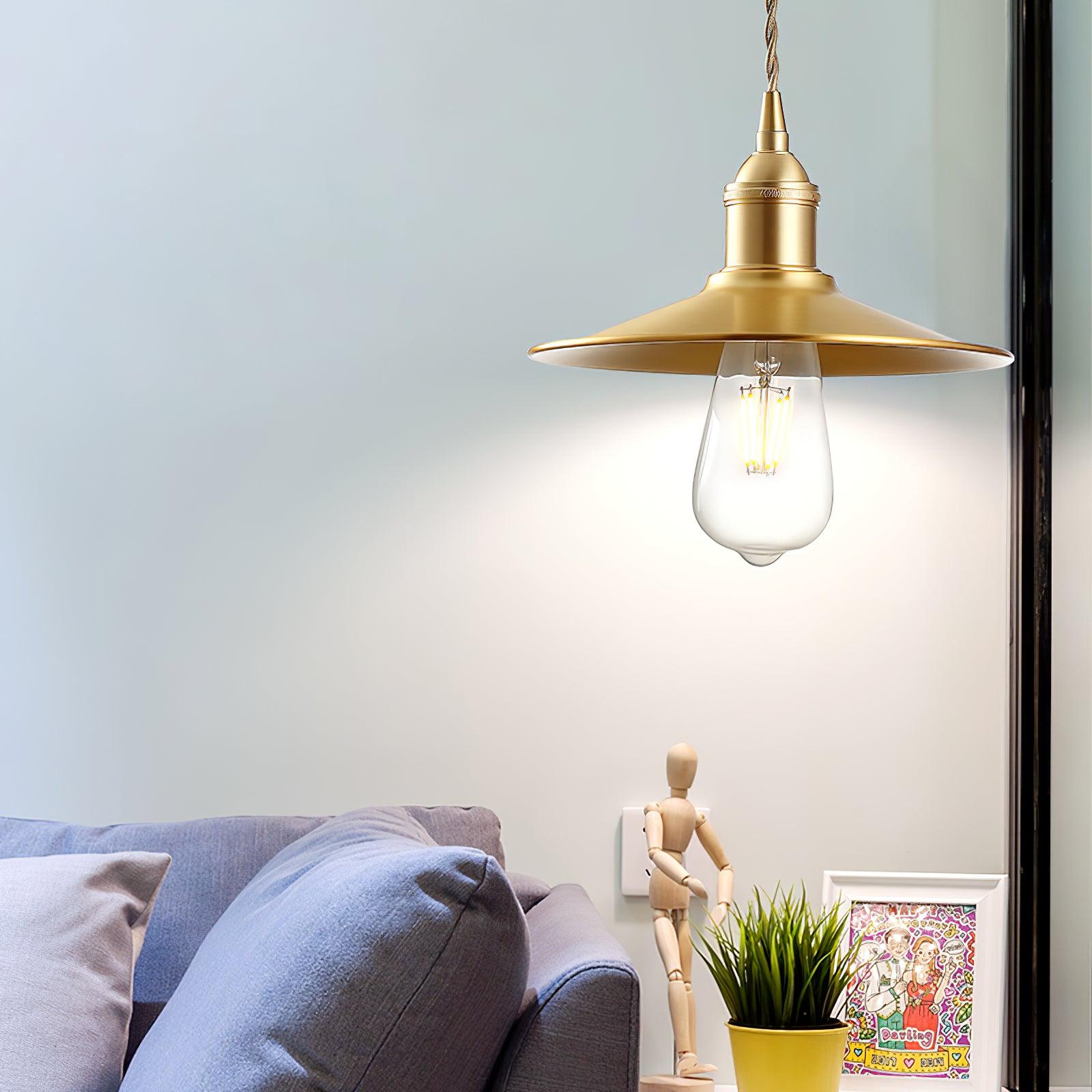 Sleek Flat Pendant Lamp - Letslighting