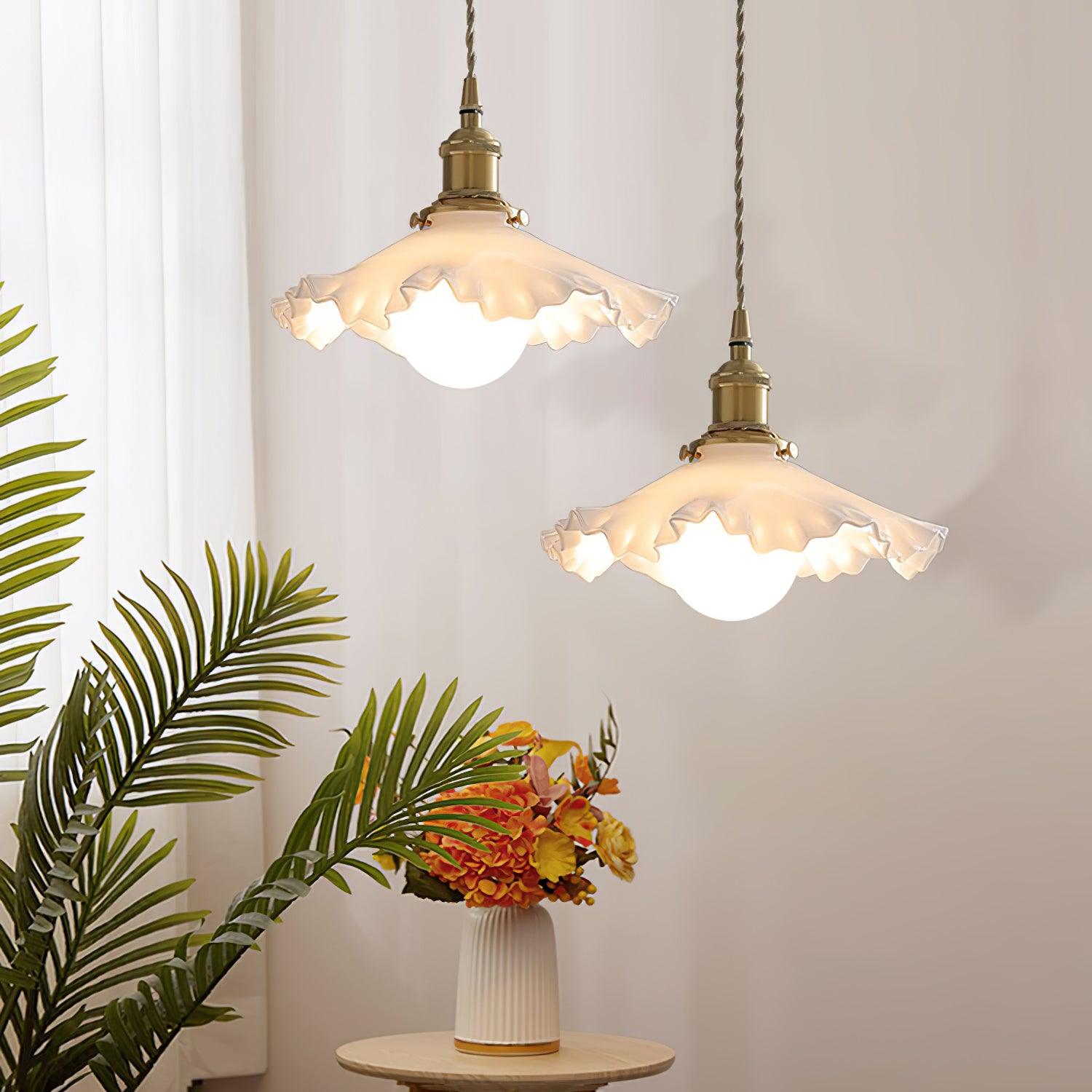 Small Floral Pendant Lamp - Letslighting