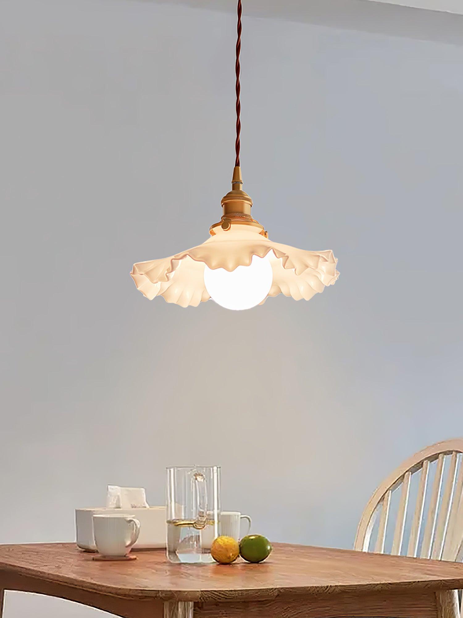 Small Floral Pendant Lamp - Letslighting