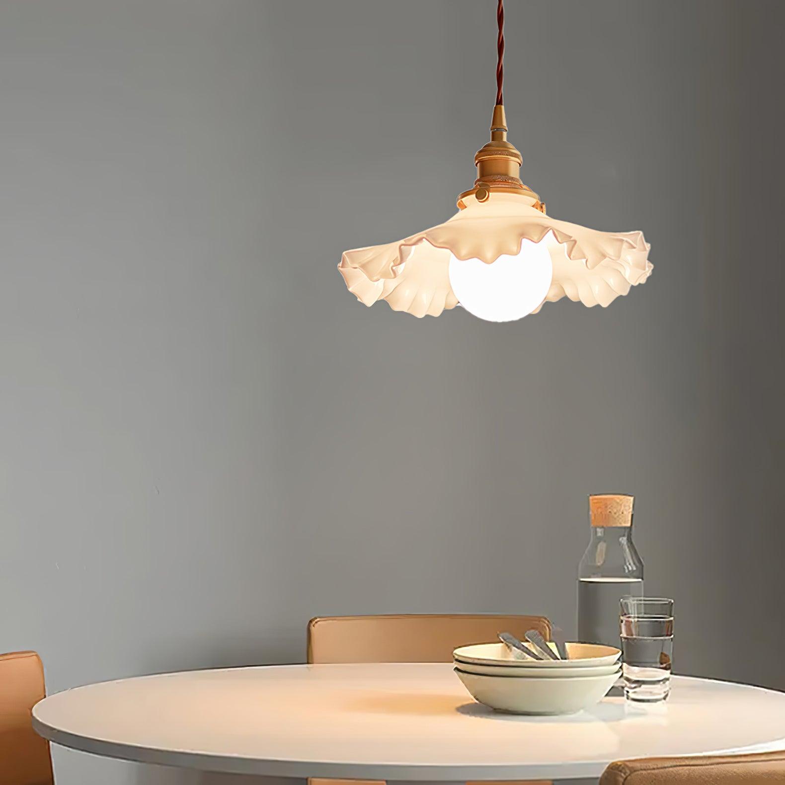 Small Floral Pendant Lamp - Letslighting