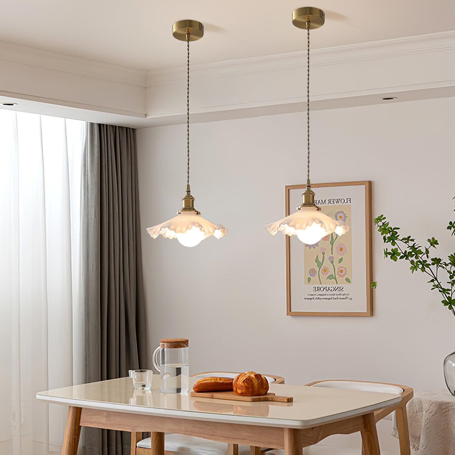 Small Floral Pendant Lamp - Letslighting