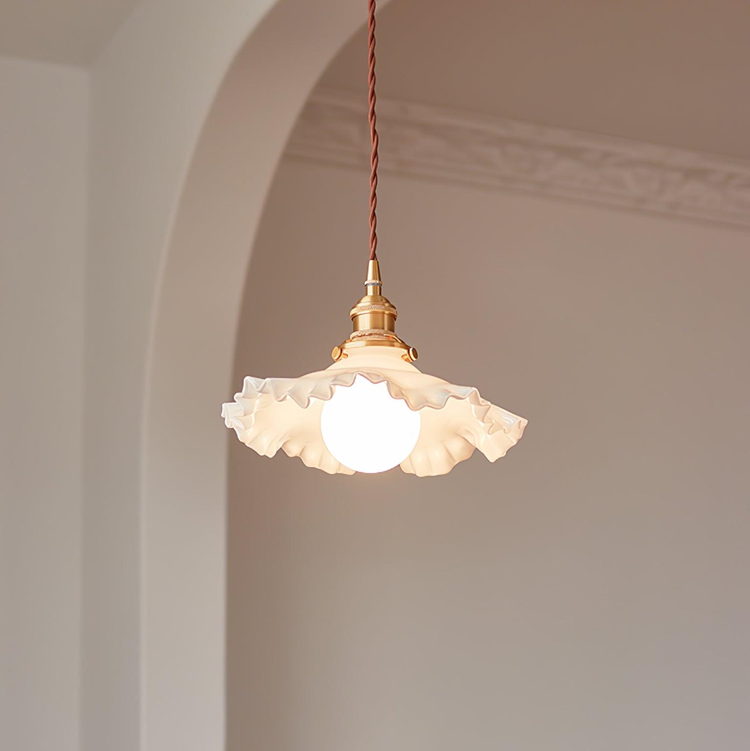 Small Floral Pendant Lamp - Letslighting