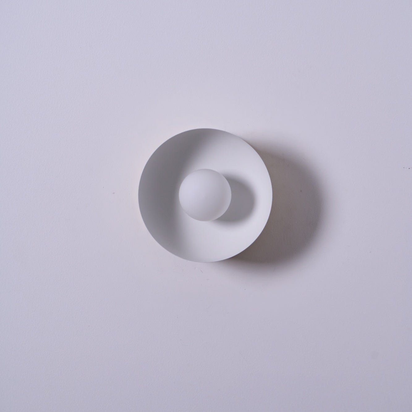 Vethaora Modern Minimalist Solar Eclipse Brass Glass Wall Light - Letslighting