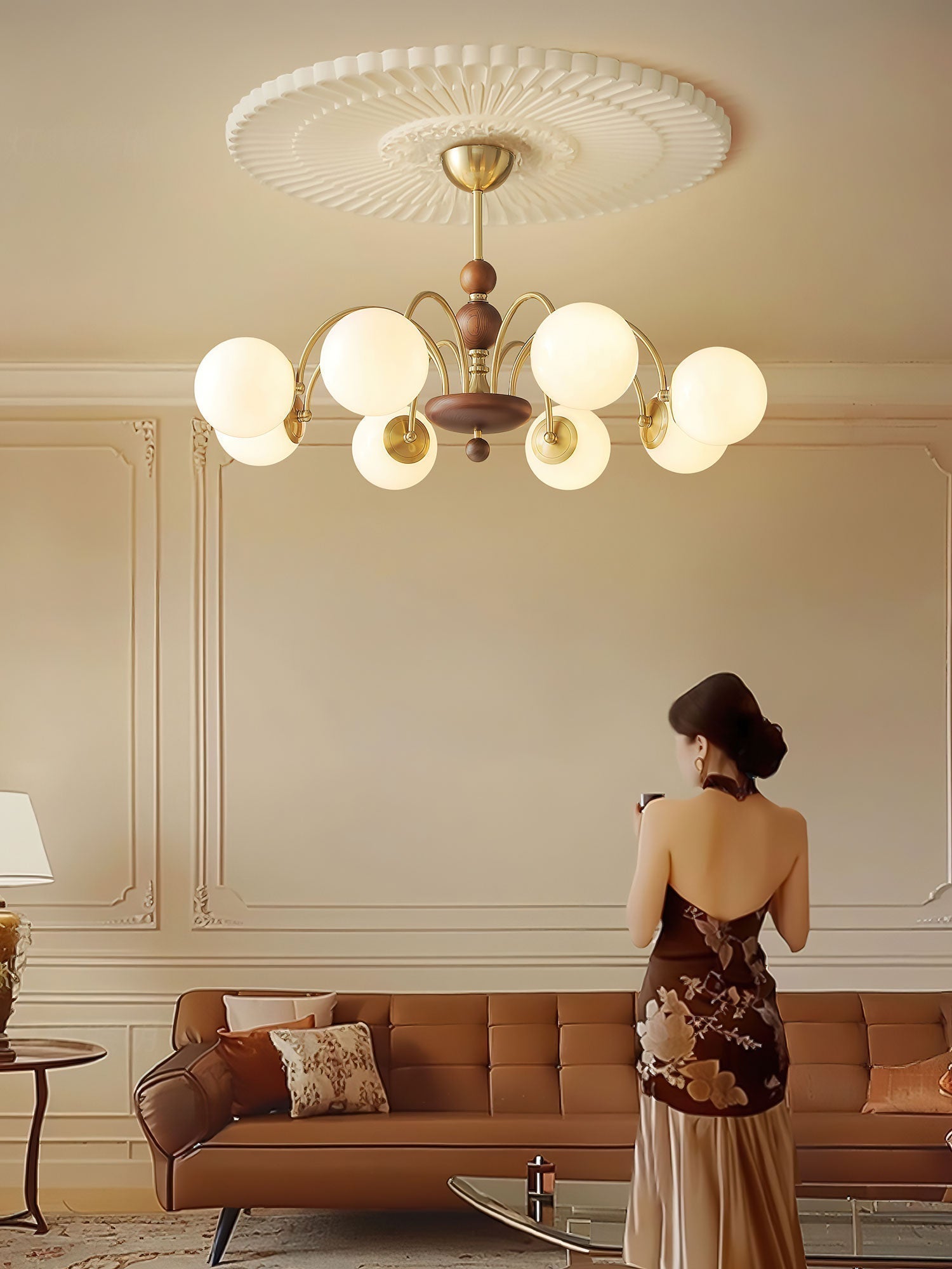 Naomi Luxury Metal Chandelier - Letslighting