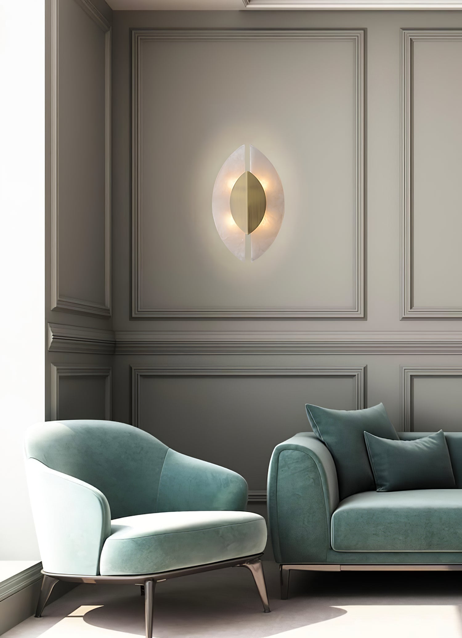 Orla Alabaster Wall Light - Letslighting
