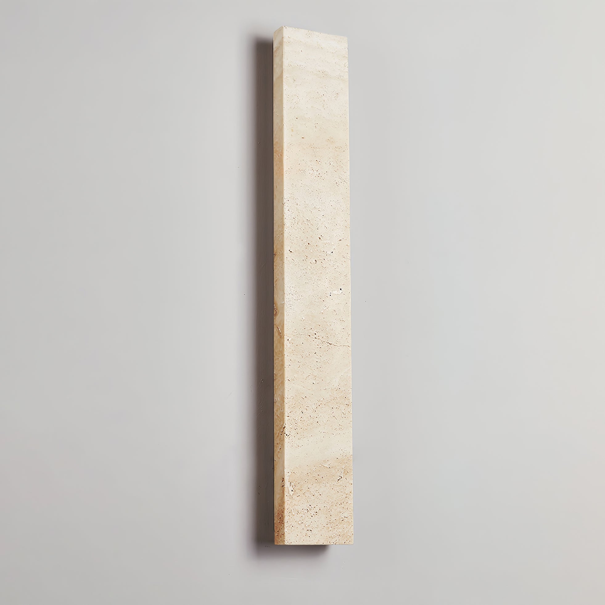 Olnorir Slim Rectangle Travertine Wall Light - Letslighting