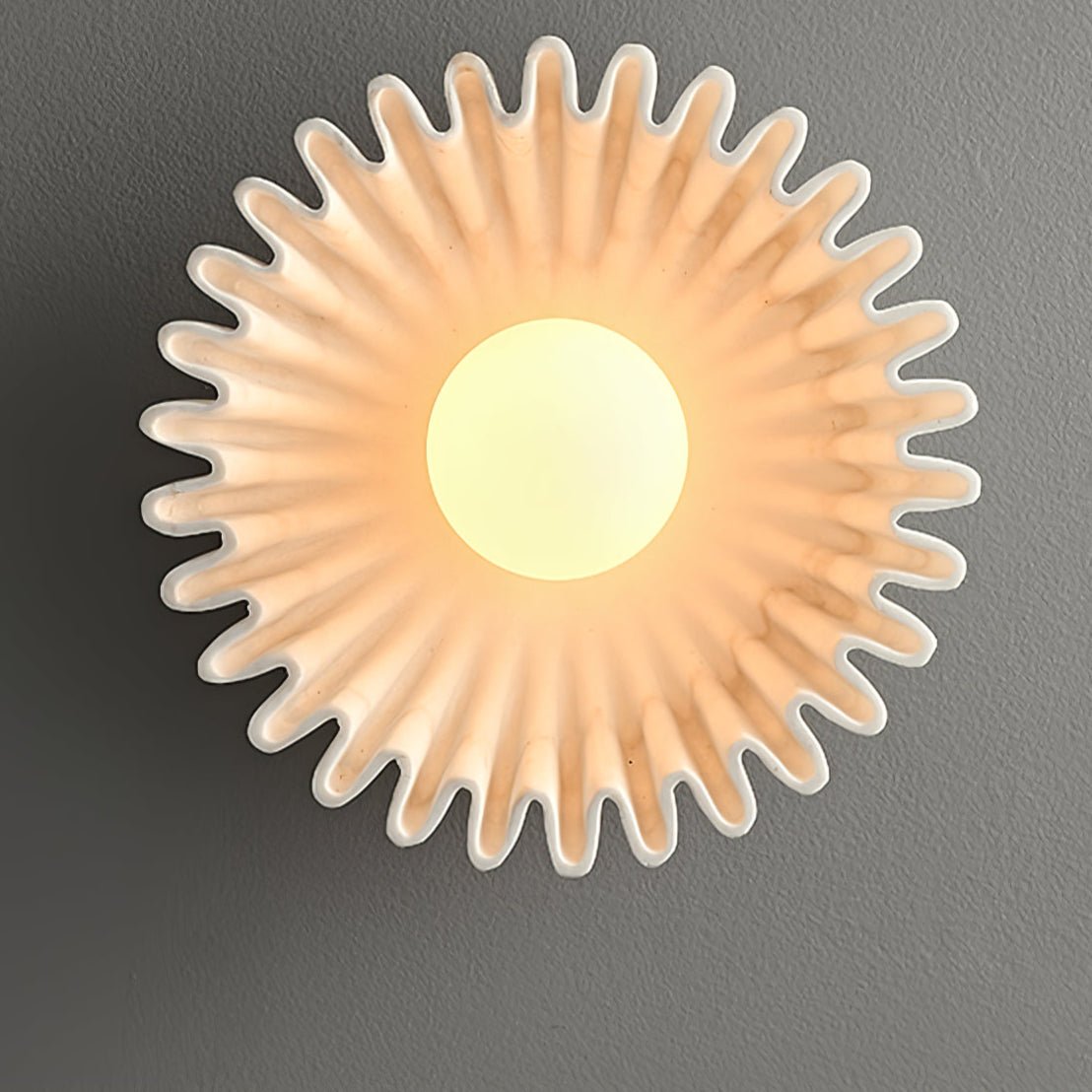 Sunray Rustic Glass Wall Lamp - Letslighting