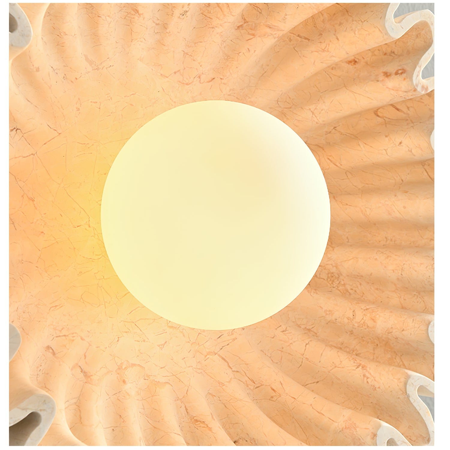 Sunray Rustic Glass Wall Lamp - Letslighting