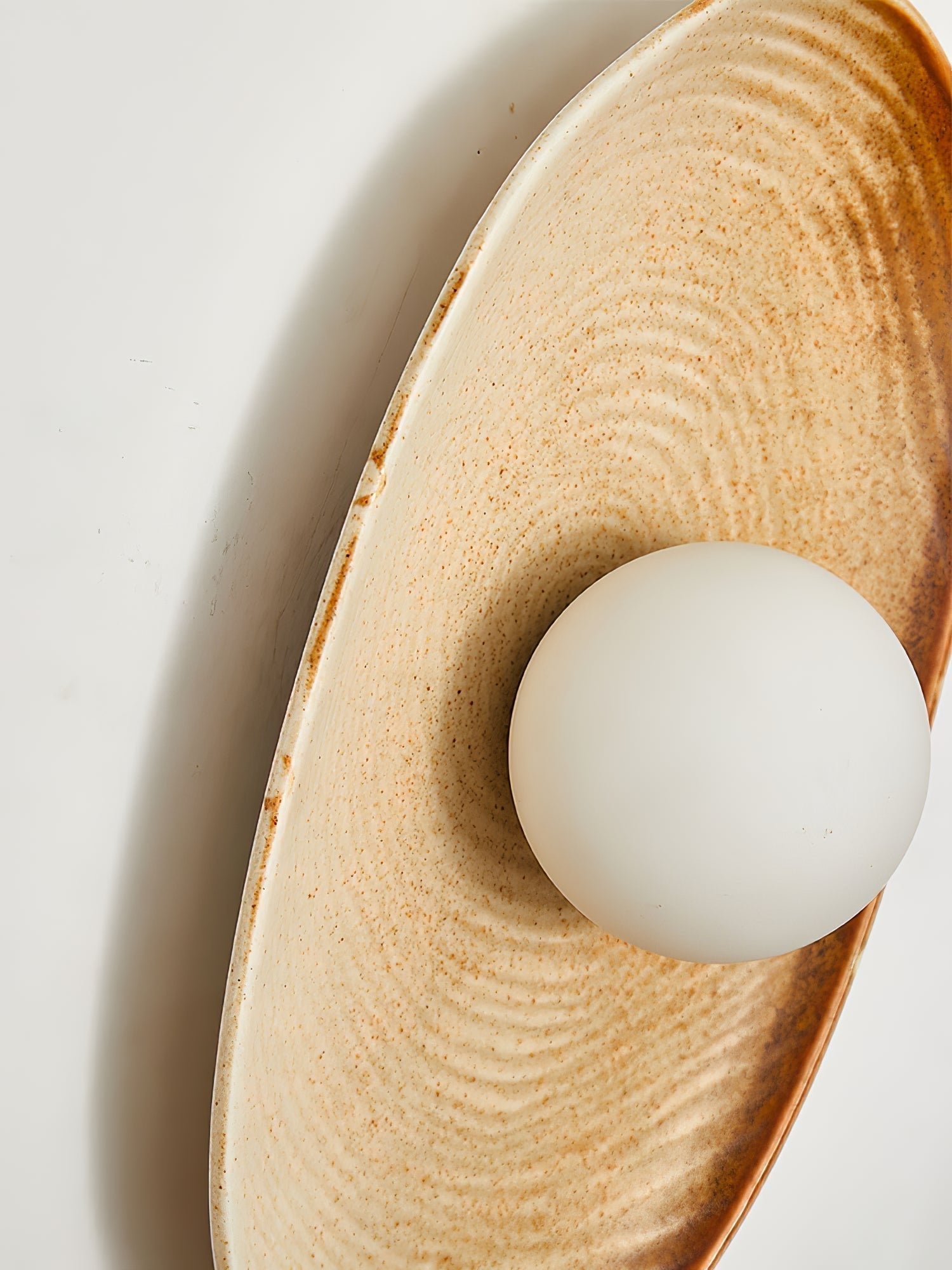 Solace Rustic Marble Wall Lamp - Letslighting