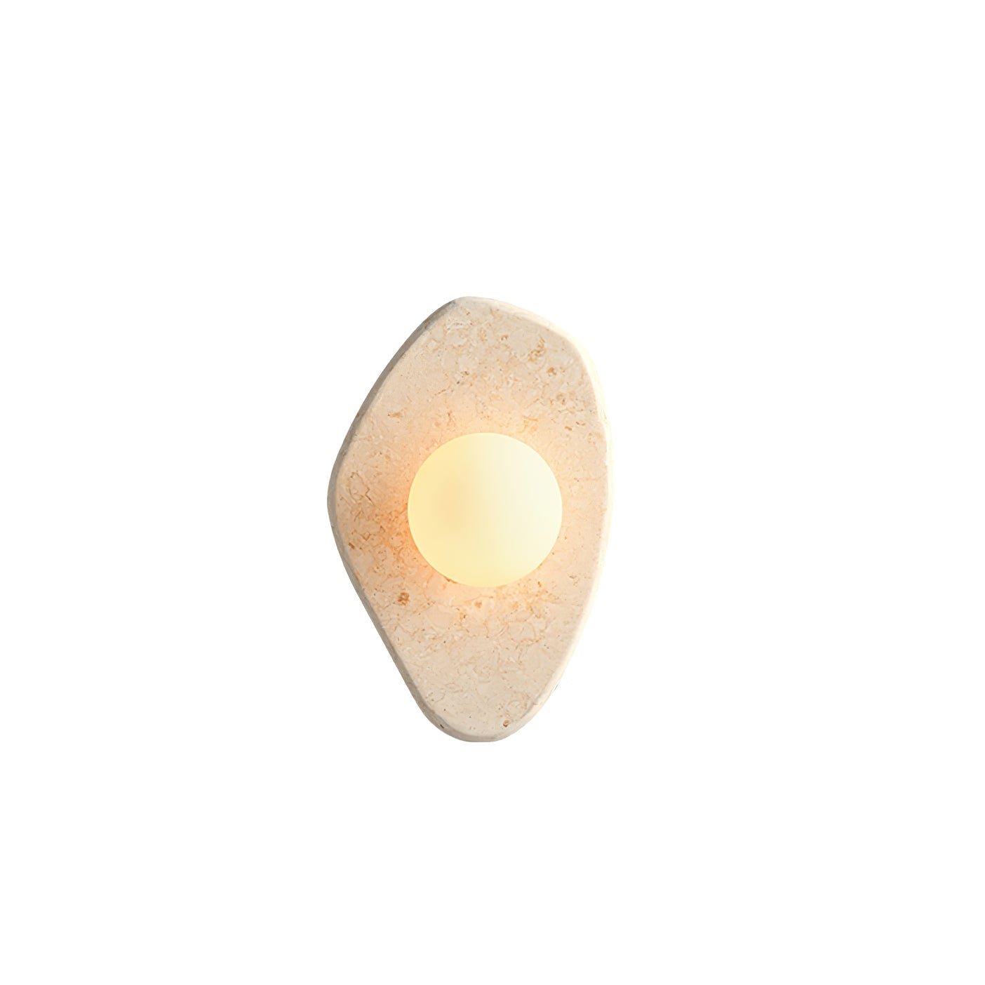 Pebble Rustic Marble Wall Light - Letslighting