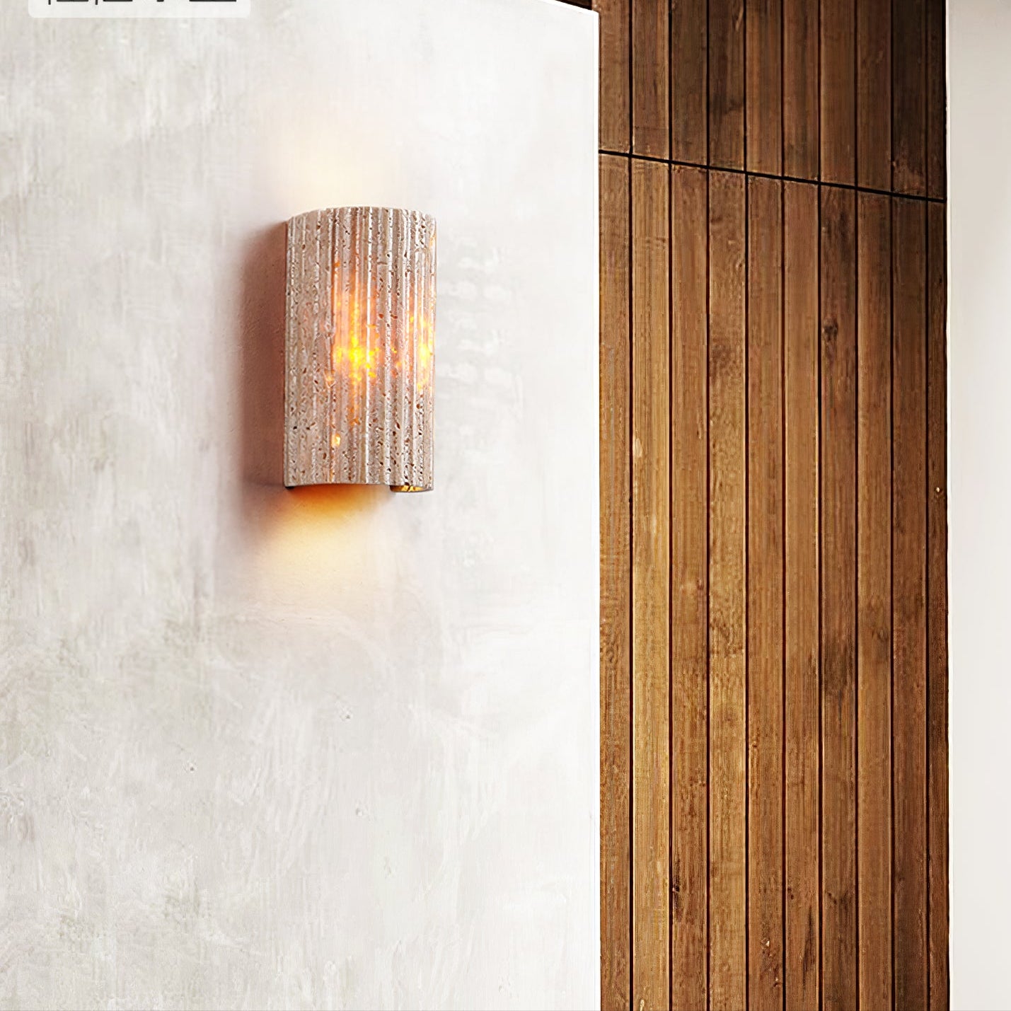 Sysilion Travertine Wall Light - Letslighting