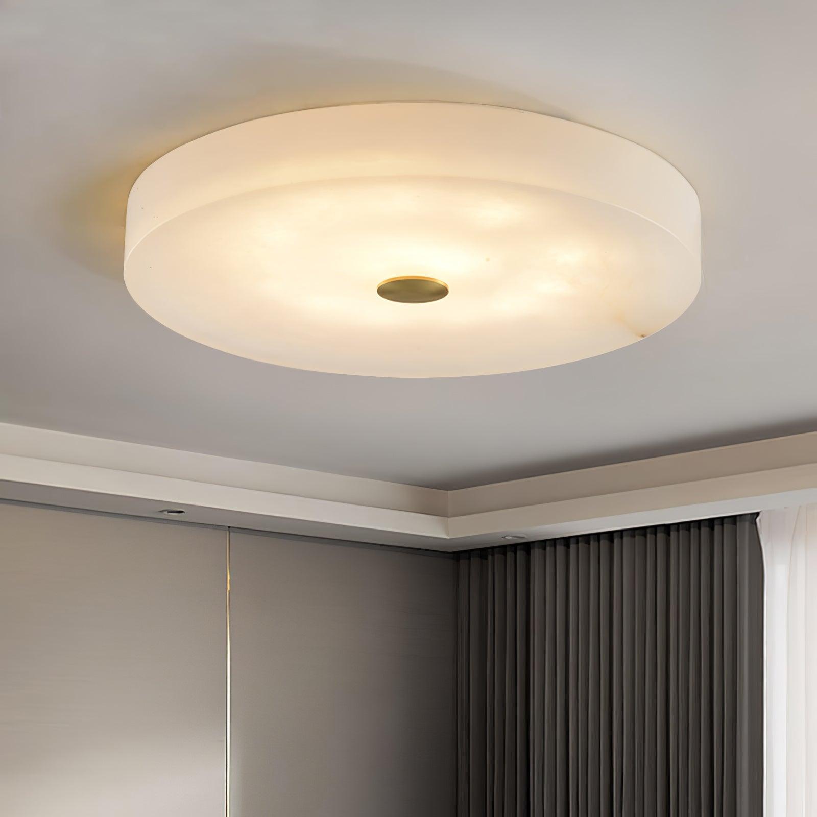Olaean Alabaster Ceiling Light - Letslighting