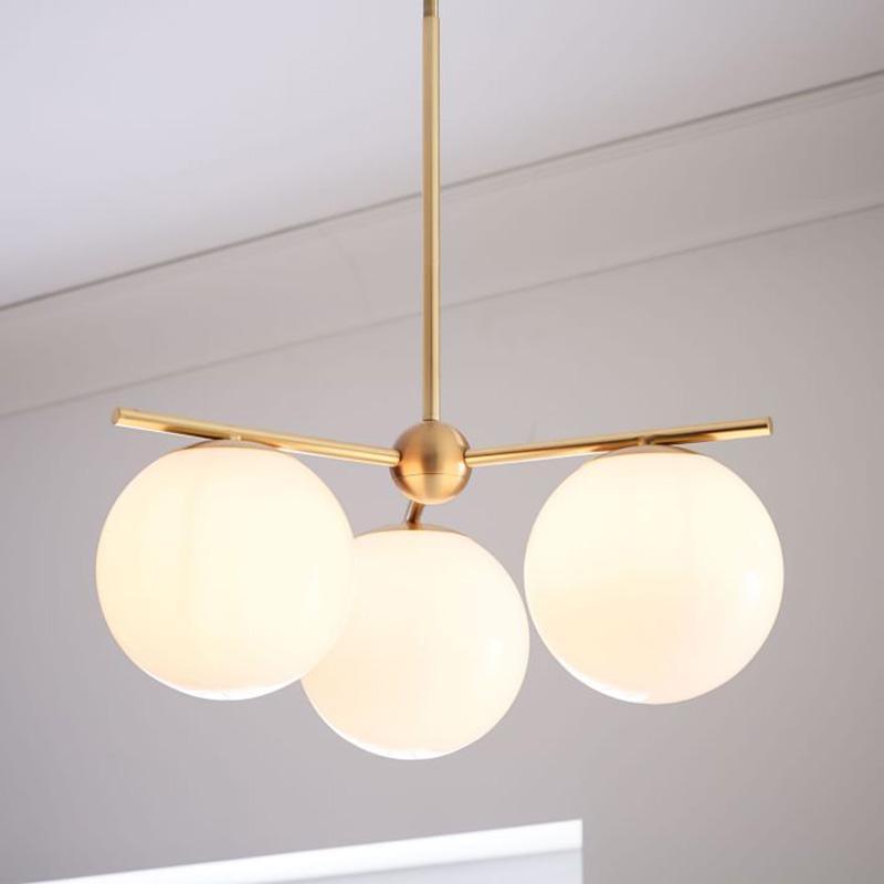Sphere & Stem Chandelier - Letslighting