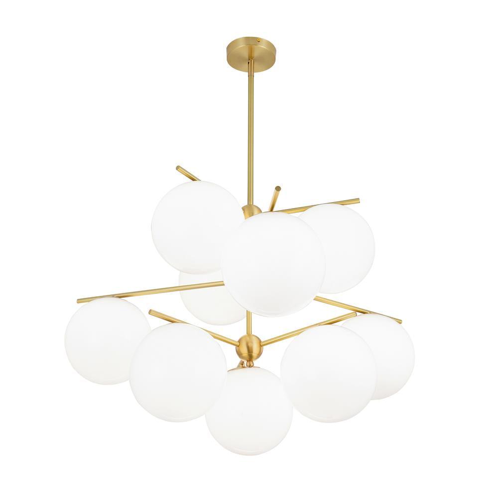 Sphere & Stem Chandelier - Letslighting