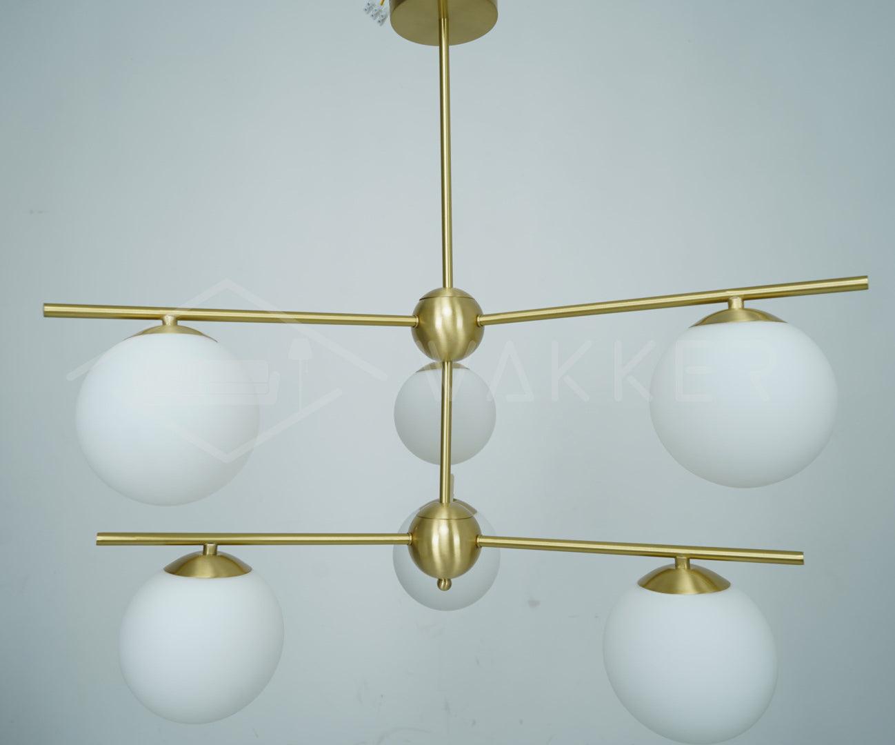Sphere & Stem Chandelier - Letslighting