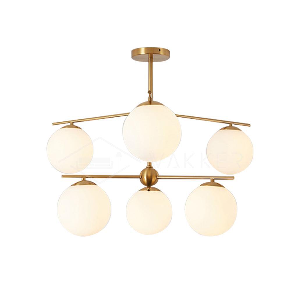 Sphere & Stem Chandelier - Letslighting
