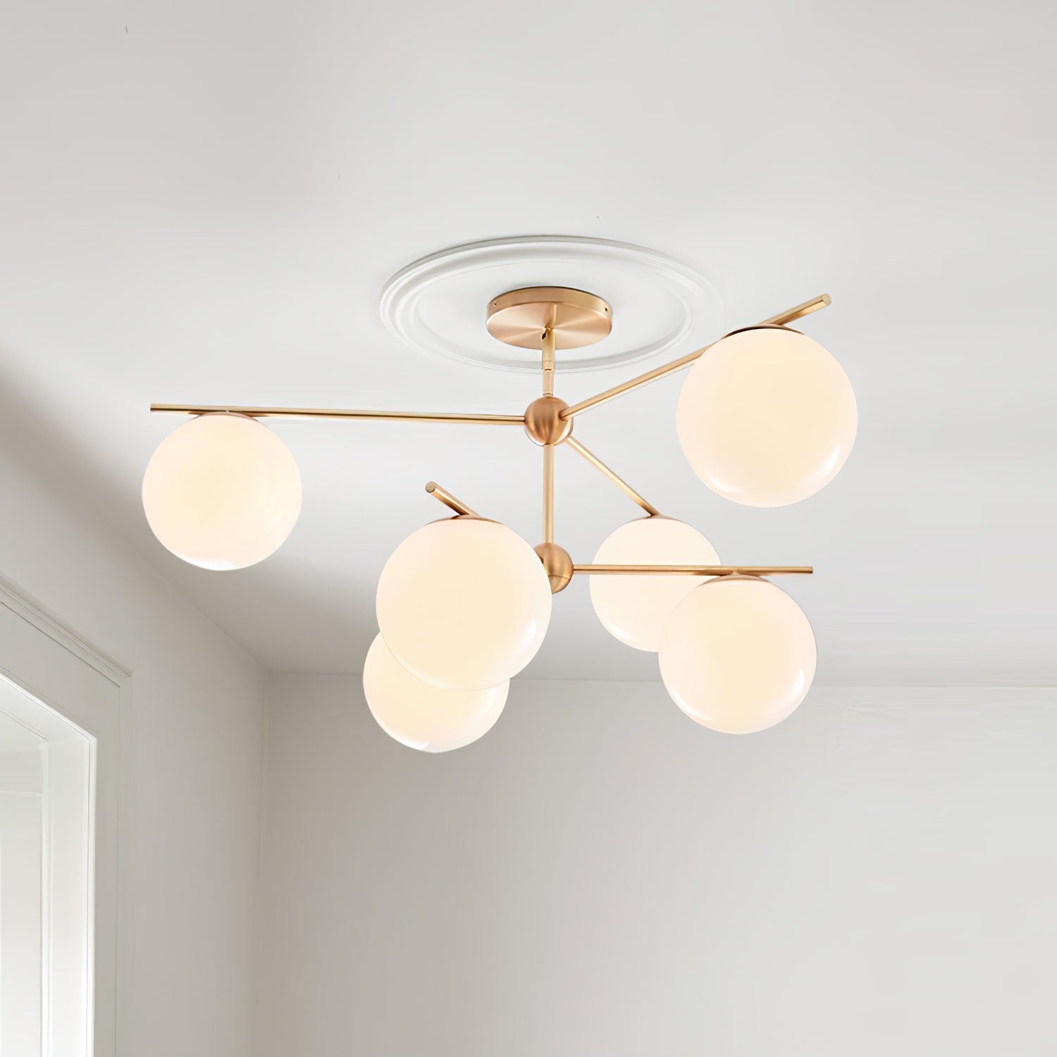 Sphere & Stem Chandelier - Letslighting