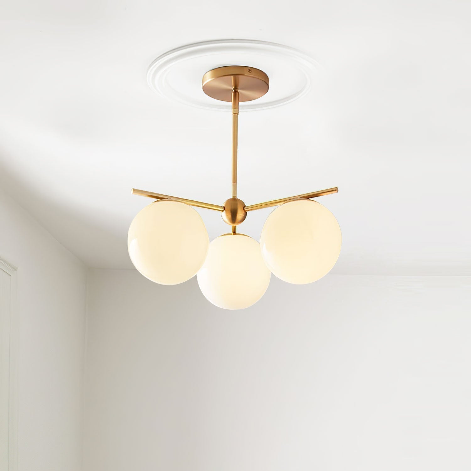 Sphere & Stem Chandelier - Letslighting