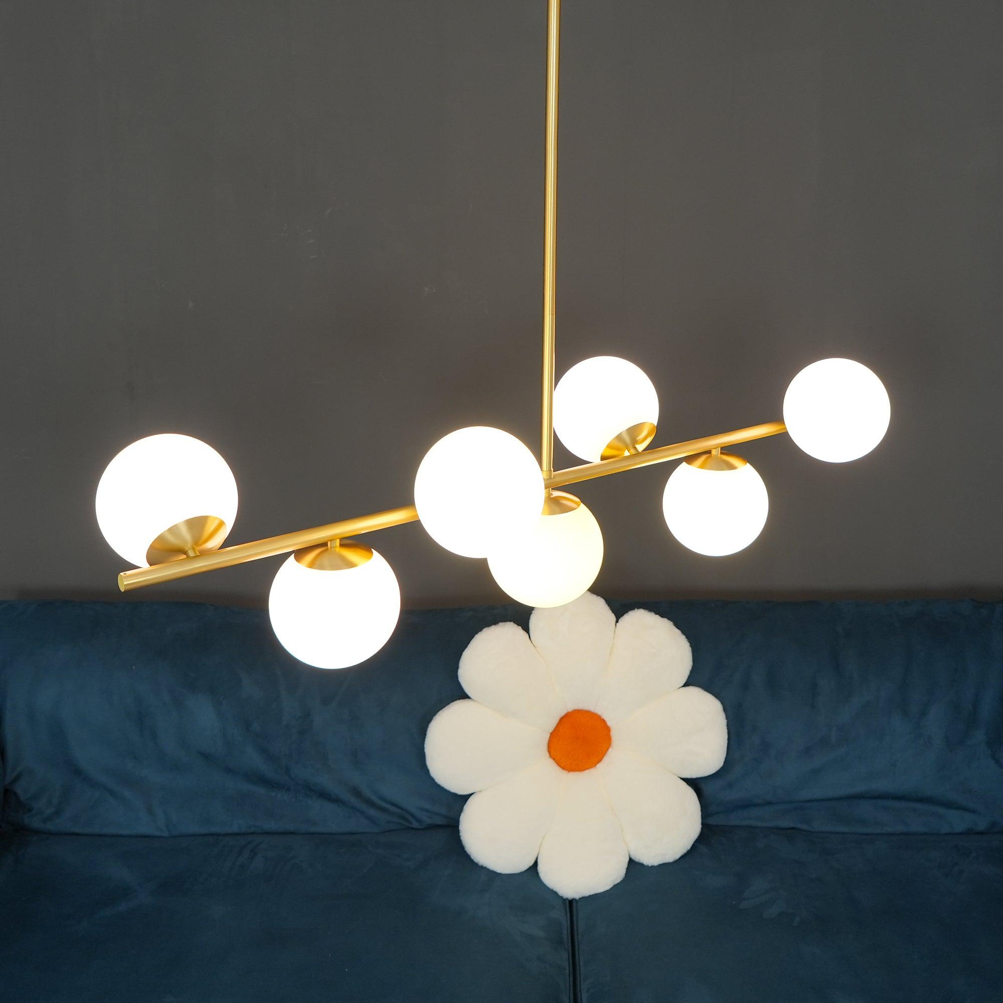 Sphere & Stem Chandelier - Letslighting