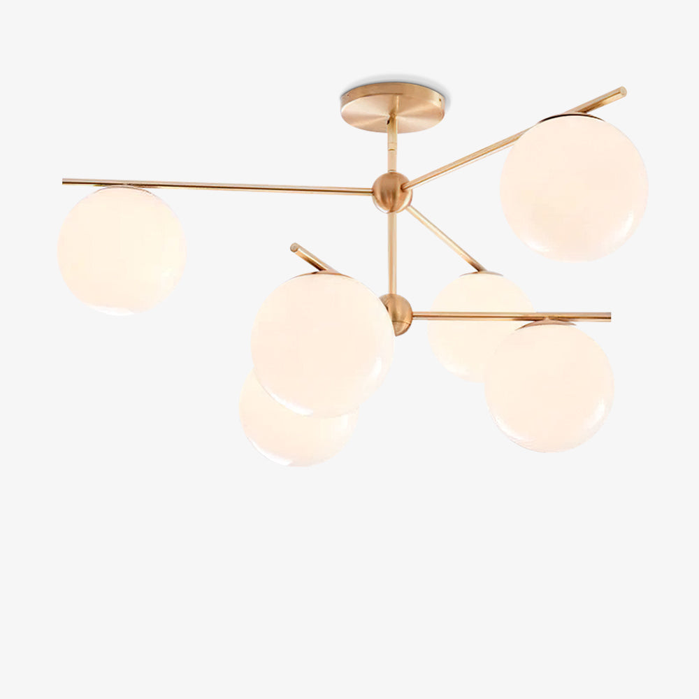 Sphere & Stem Chandelier - Letslighting