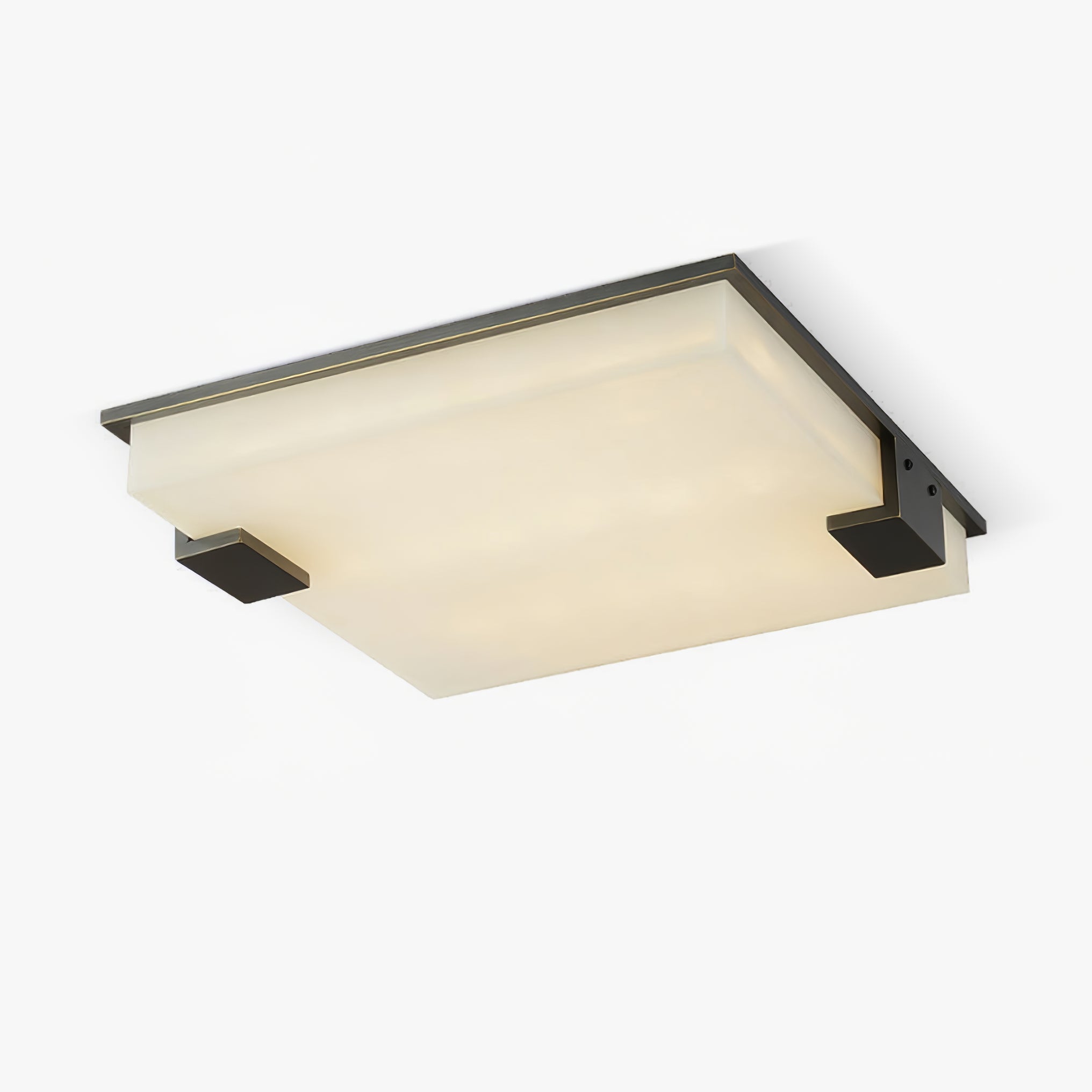 Otalyra Minimalist Alabaster Ceiling Light - Letslighting