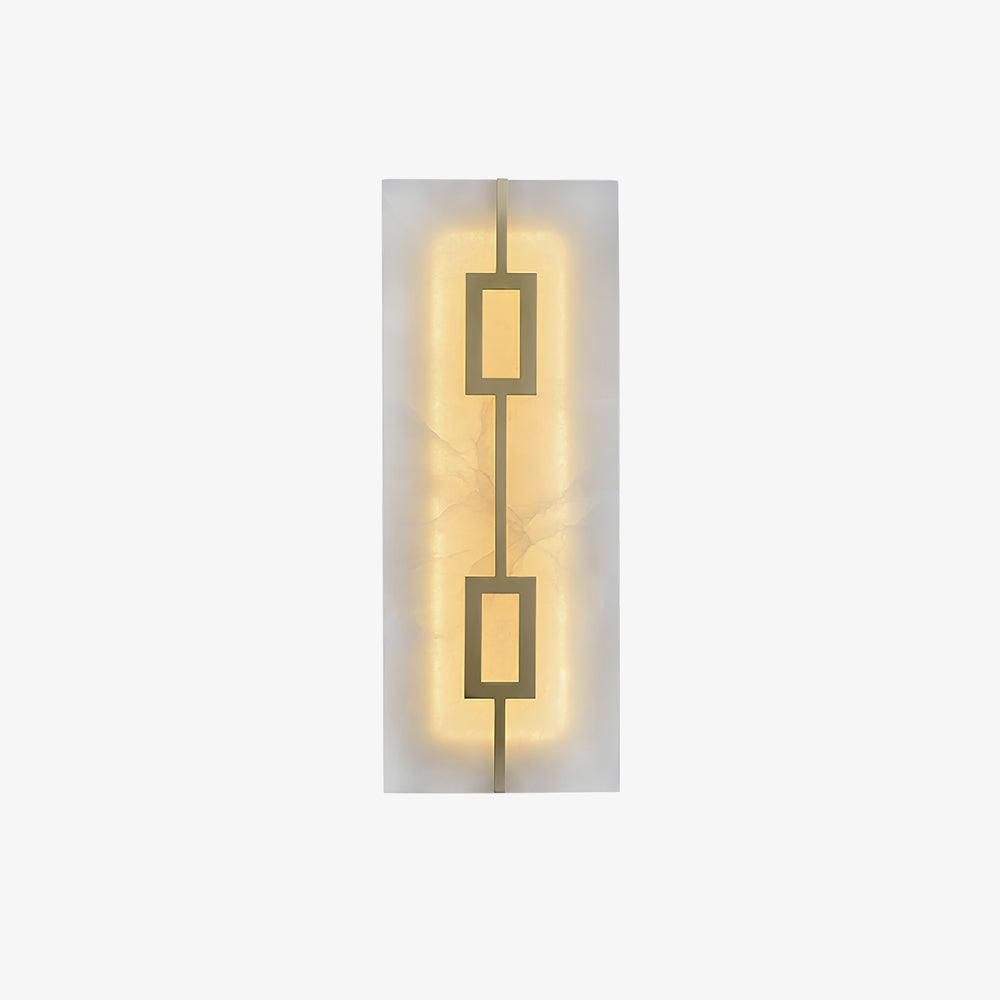 Alvelor Geometric Alabaster Wall Light - Letslighting
